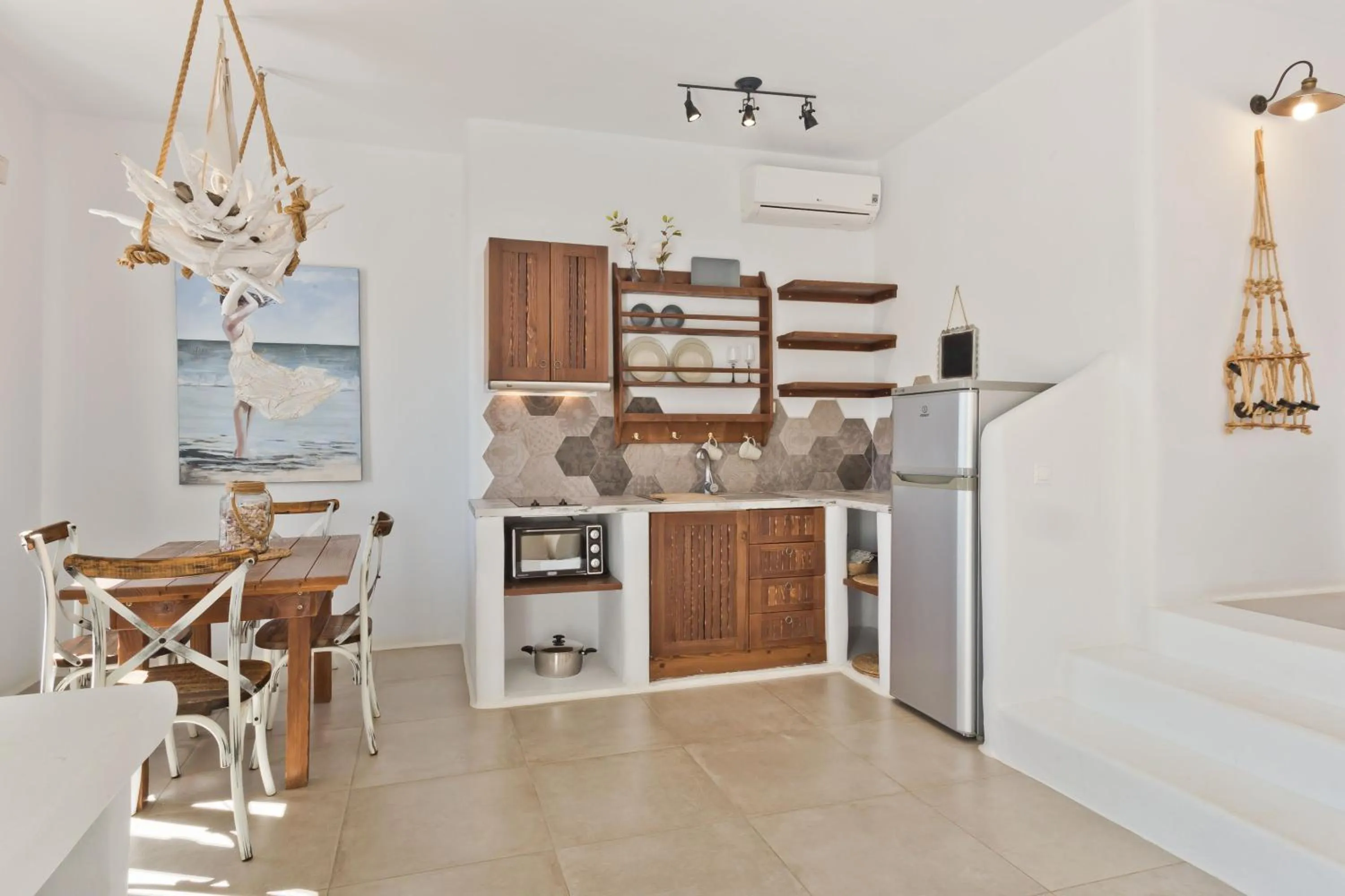 Kitchen or kitchenette in Althea Boutique Hotel - Adults Only