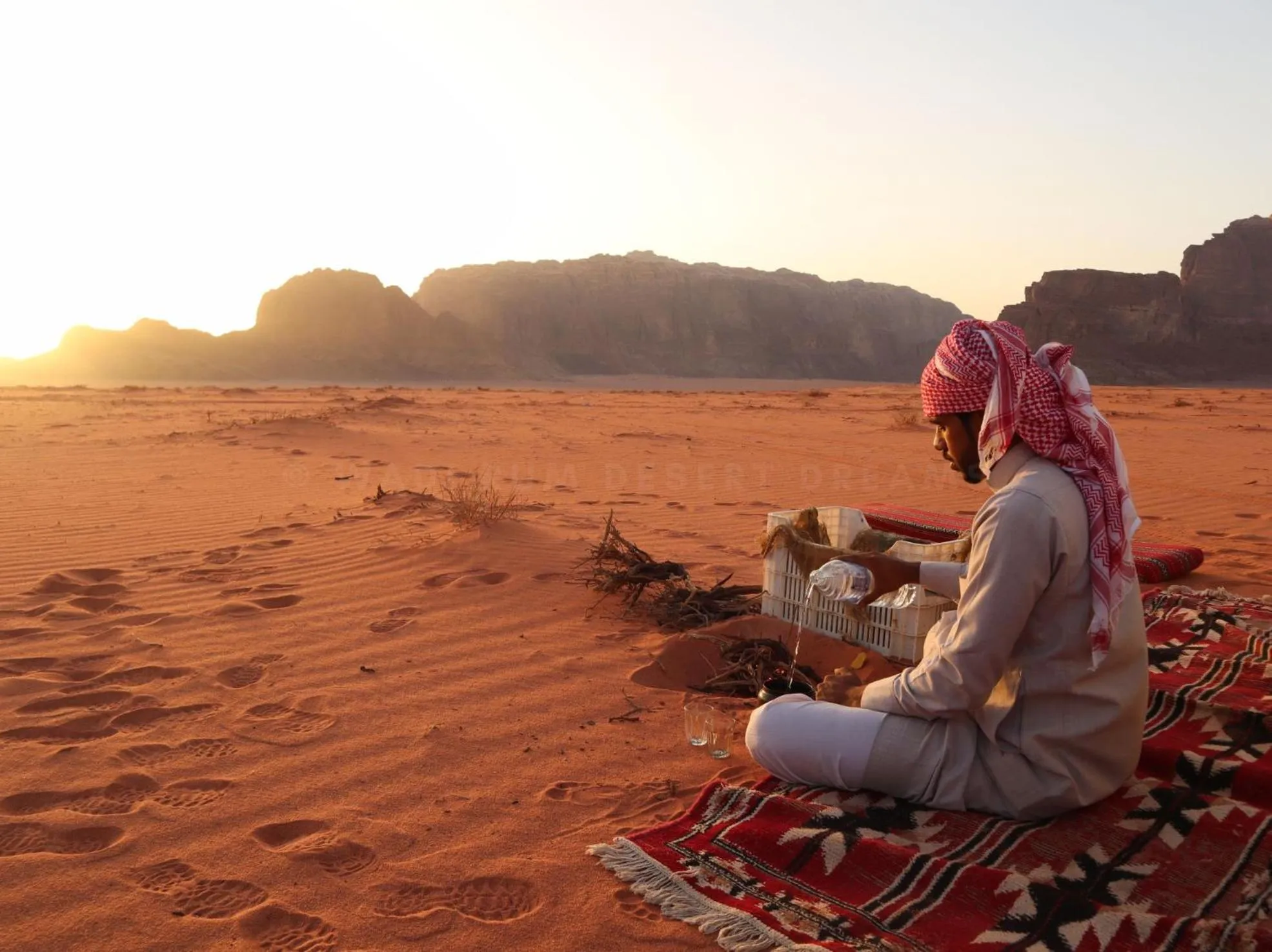 Staff in Wadi Rum Desert Dreams