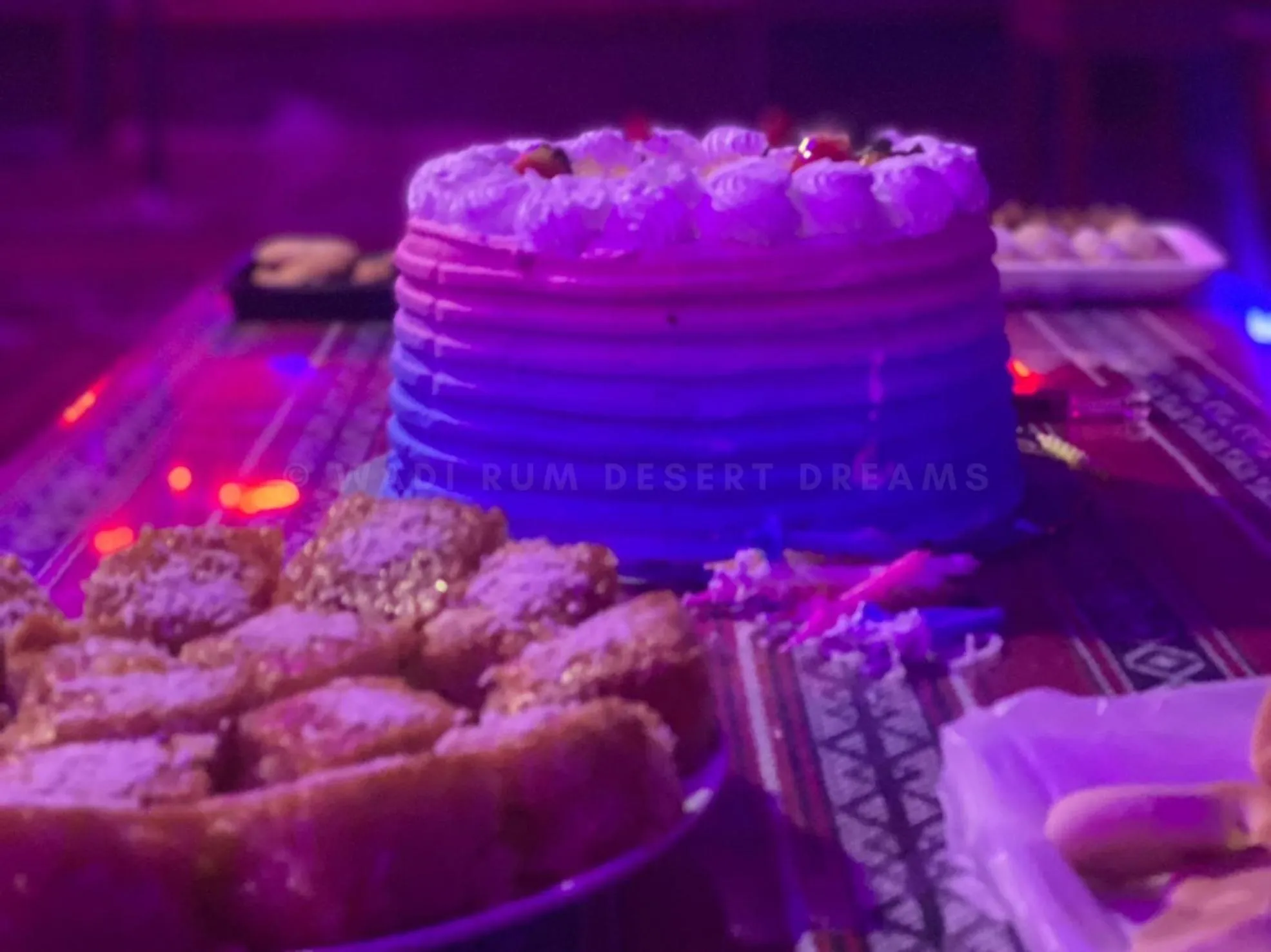 Restaurant/places to eat in Wadi Rum Desert Dreams