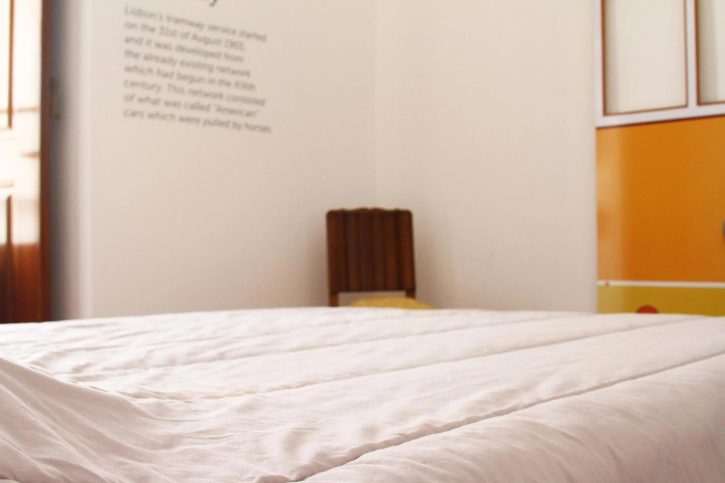 Decorative detail, Bed in Hostel 2300 Thomar