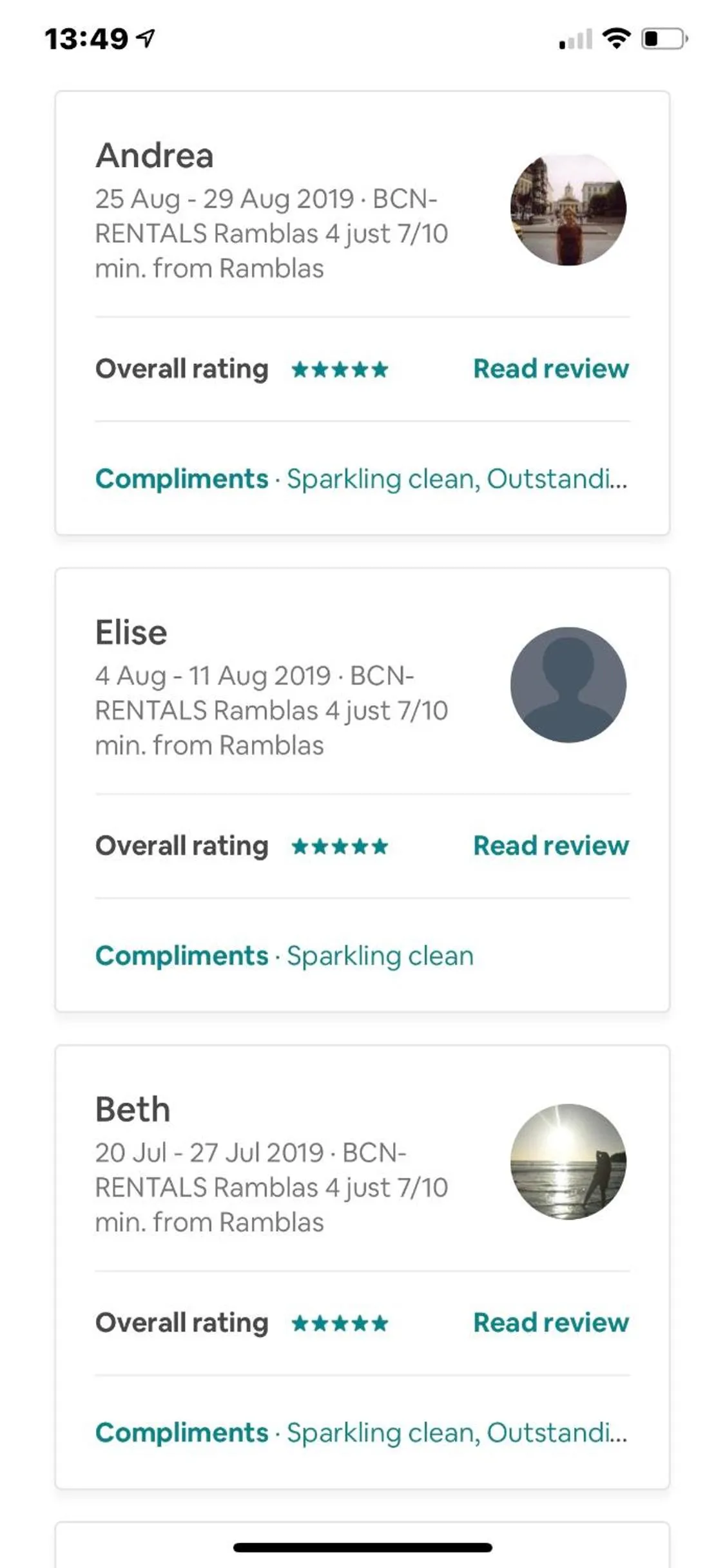 Certificate/Award in Bcn-rentals apartments in the Old town