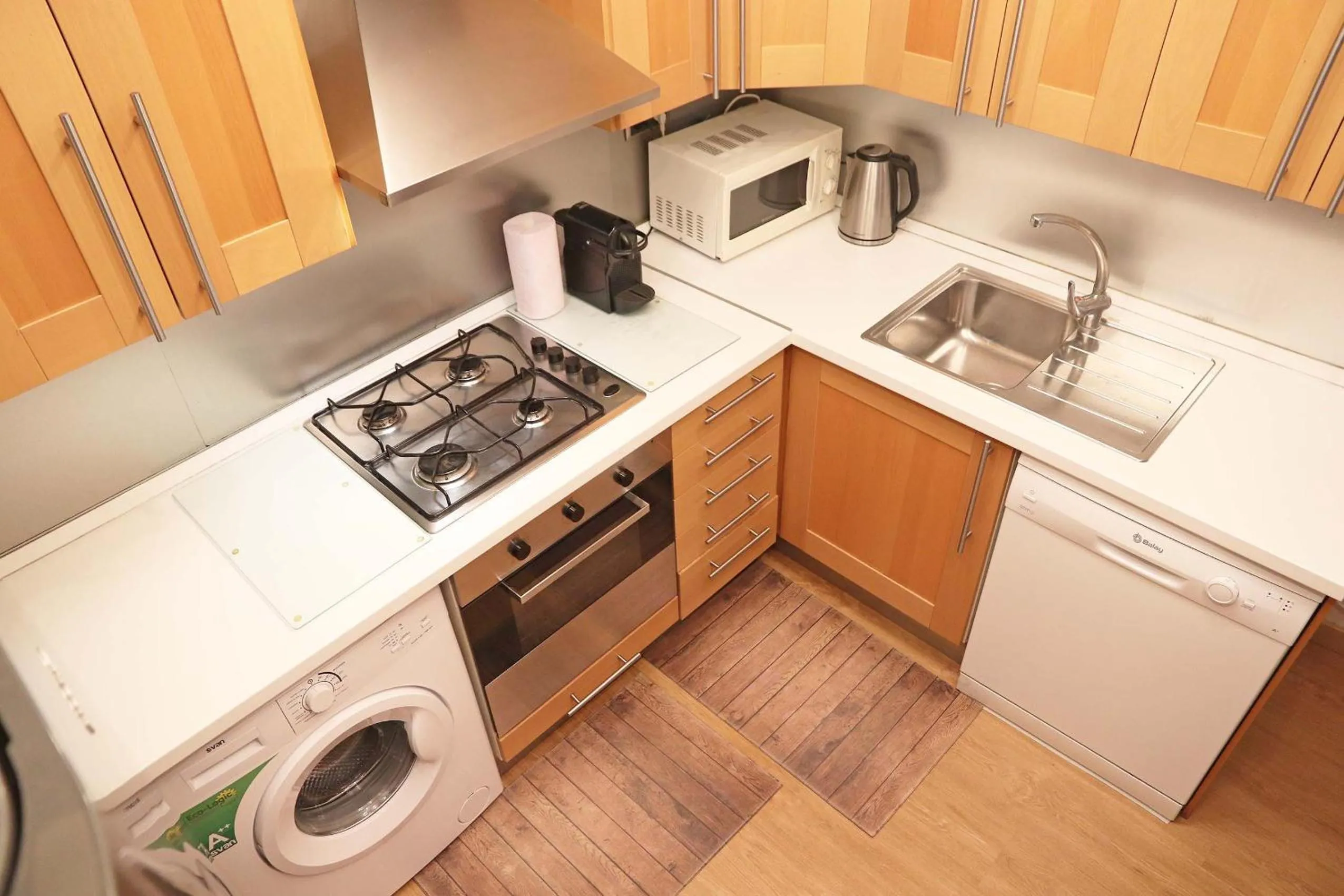 Kitchen or kitchenette in Bcn-rentals apartments in the Old town