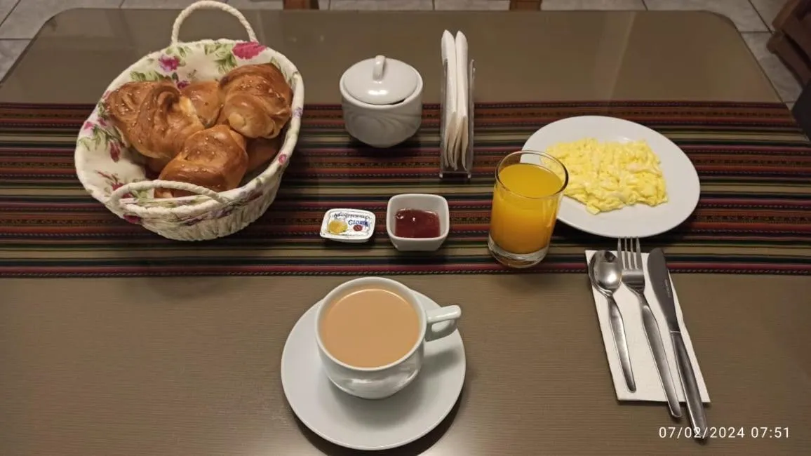 American breakfast in MachuPicchu Dream