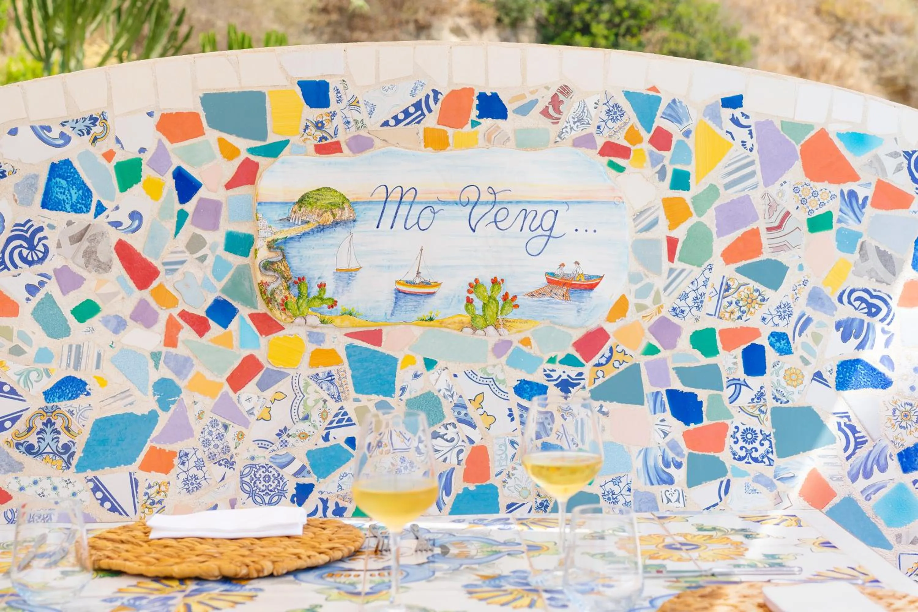 Decorative detail in Hotel Ferdinando Beach & Thermal Spa