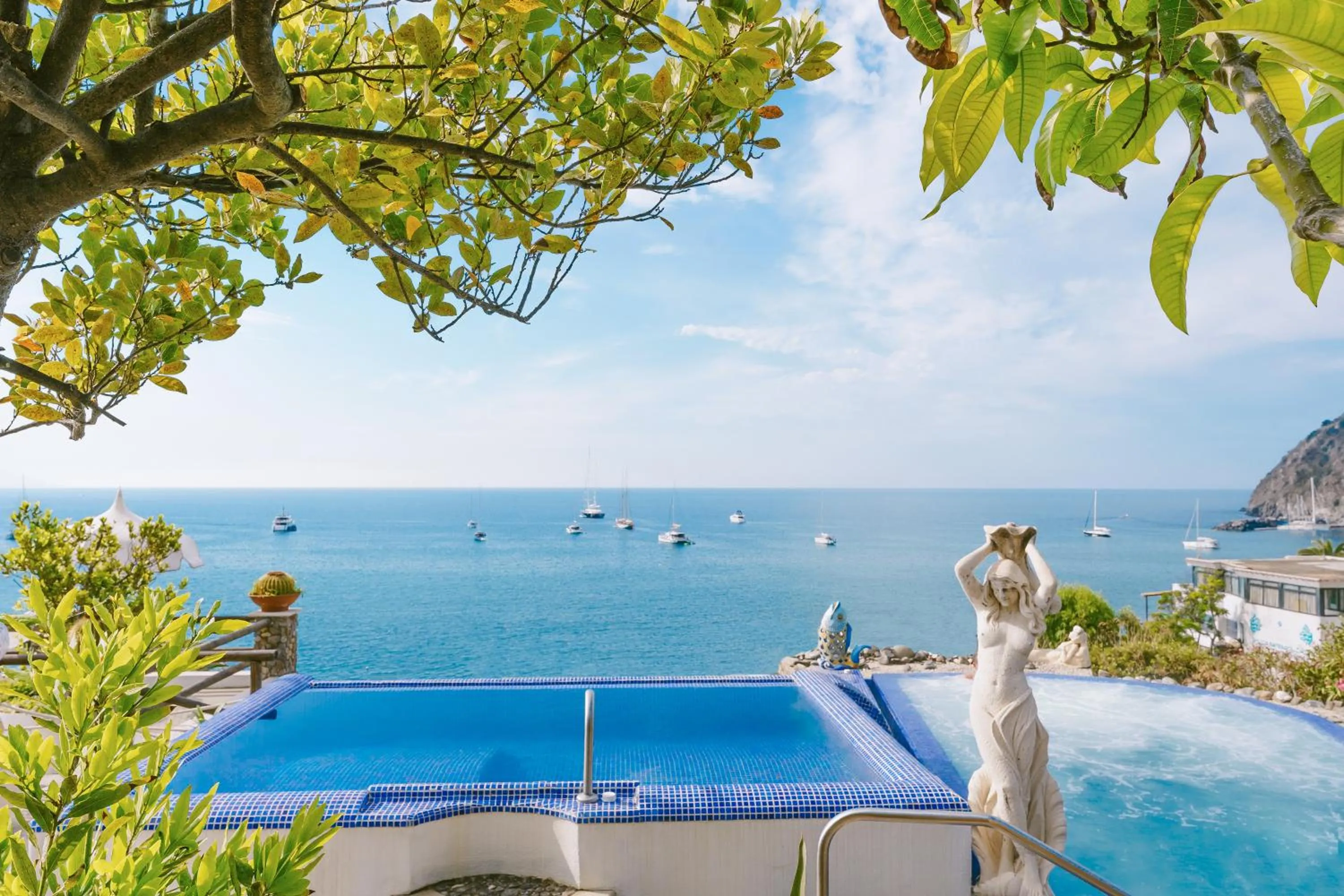 Sea view in Hotel Ferdinando Beach & Thermal Spa