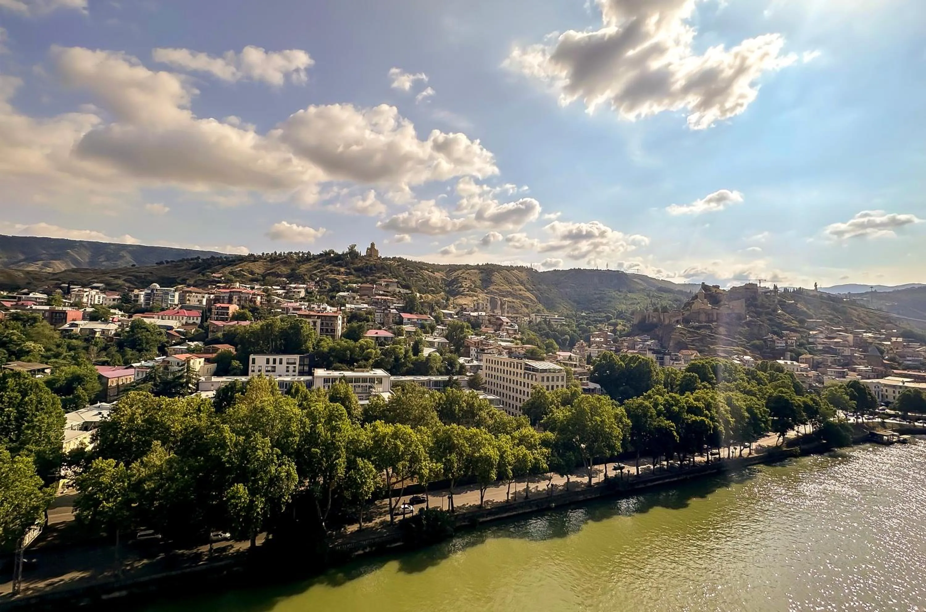 River view in Sandali Metekhi Boutique Hotel
