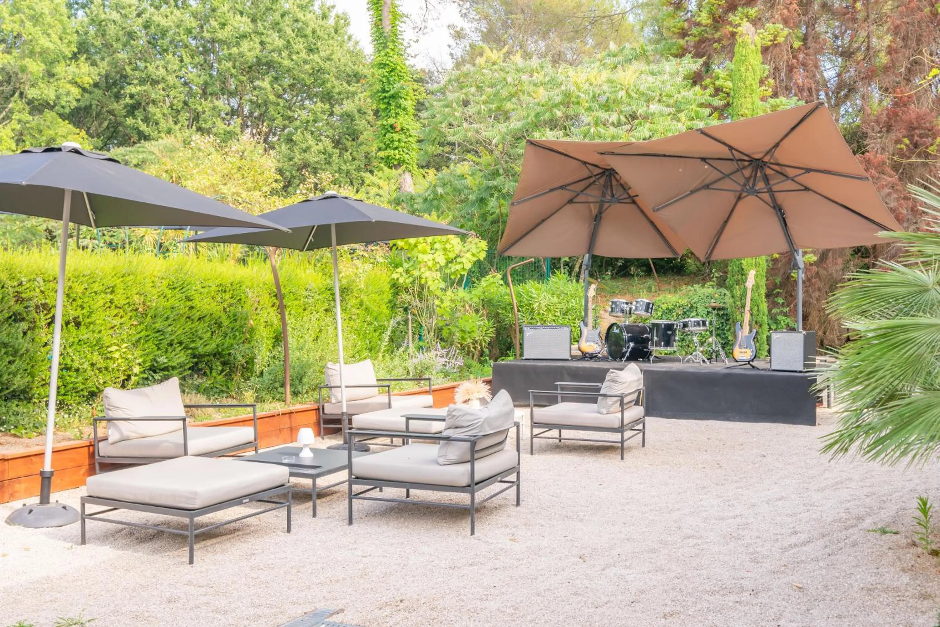 Patio in Mercure Antibes Sophia Antipolis