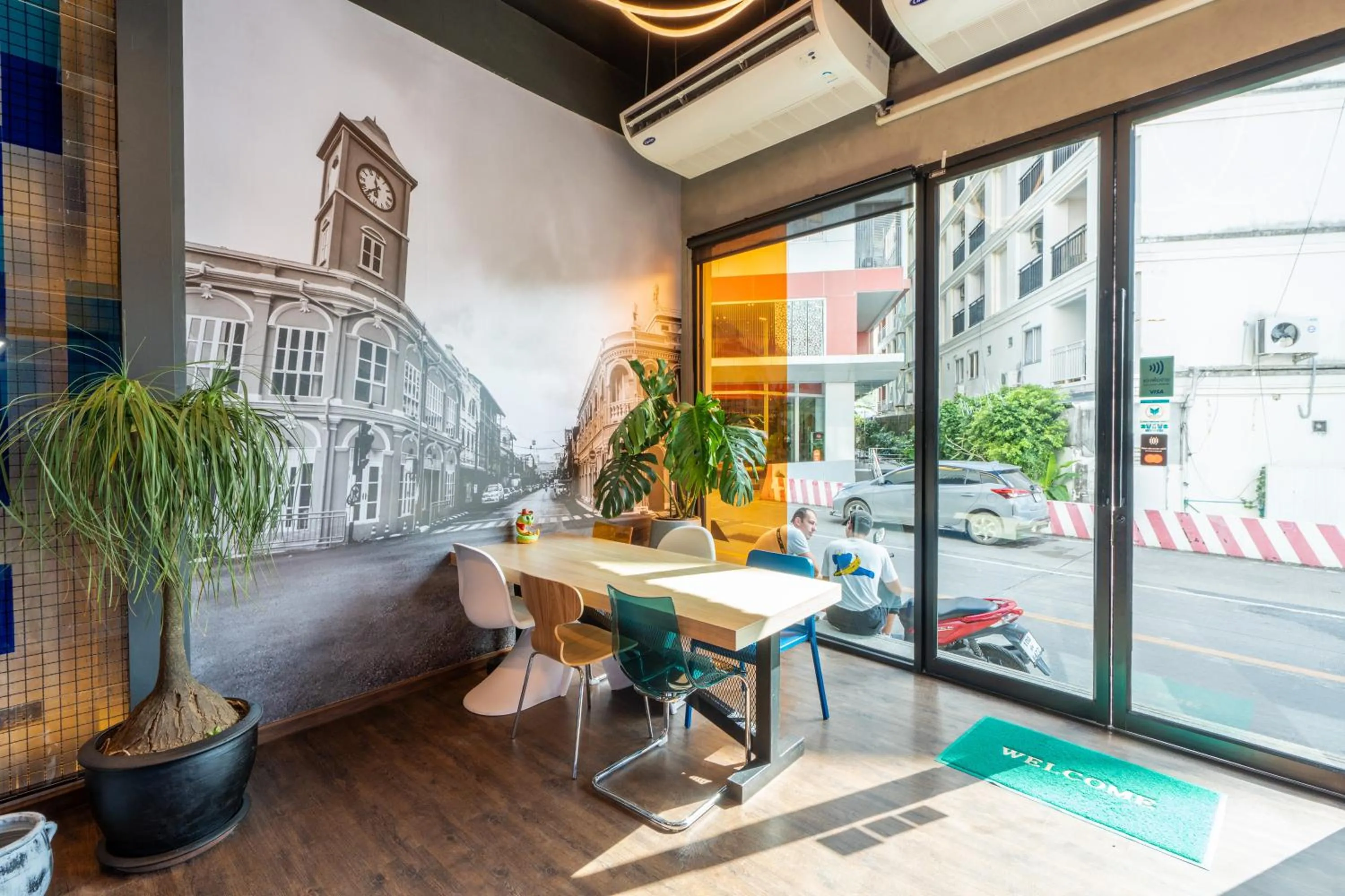 Street view in Patong Poshtel