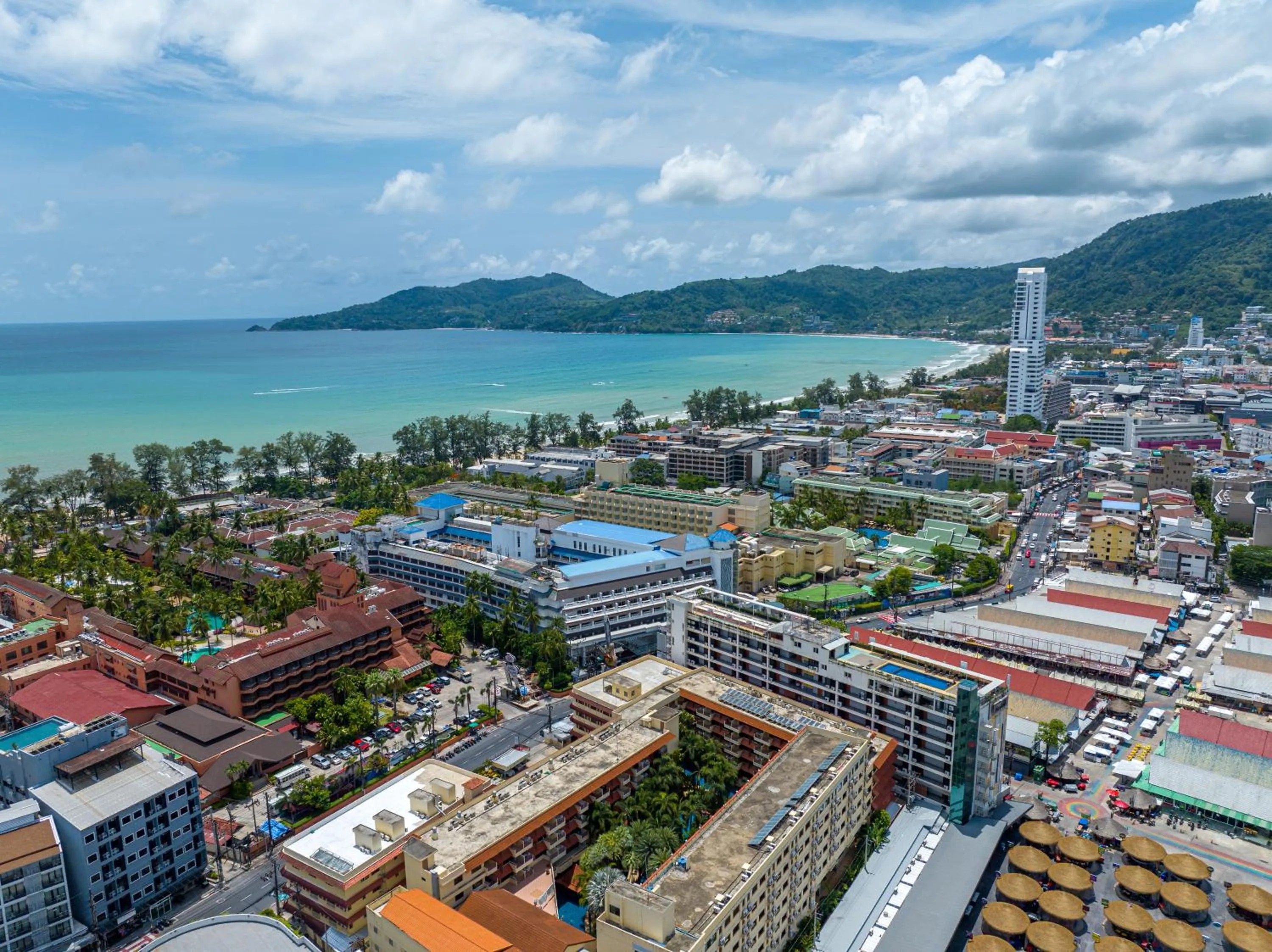 Sea view in Patong Poshtel