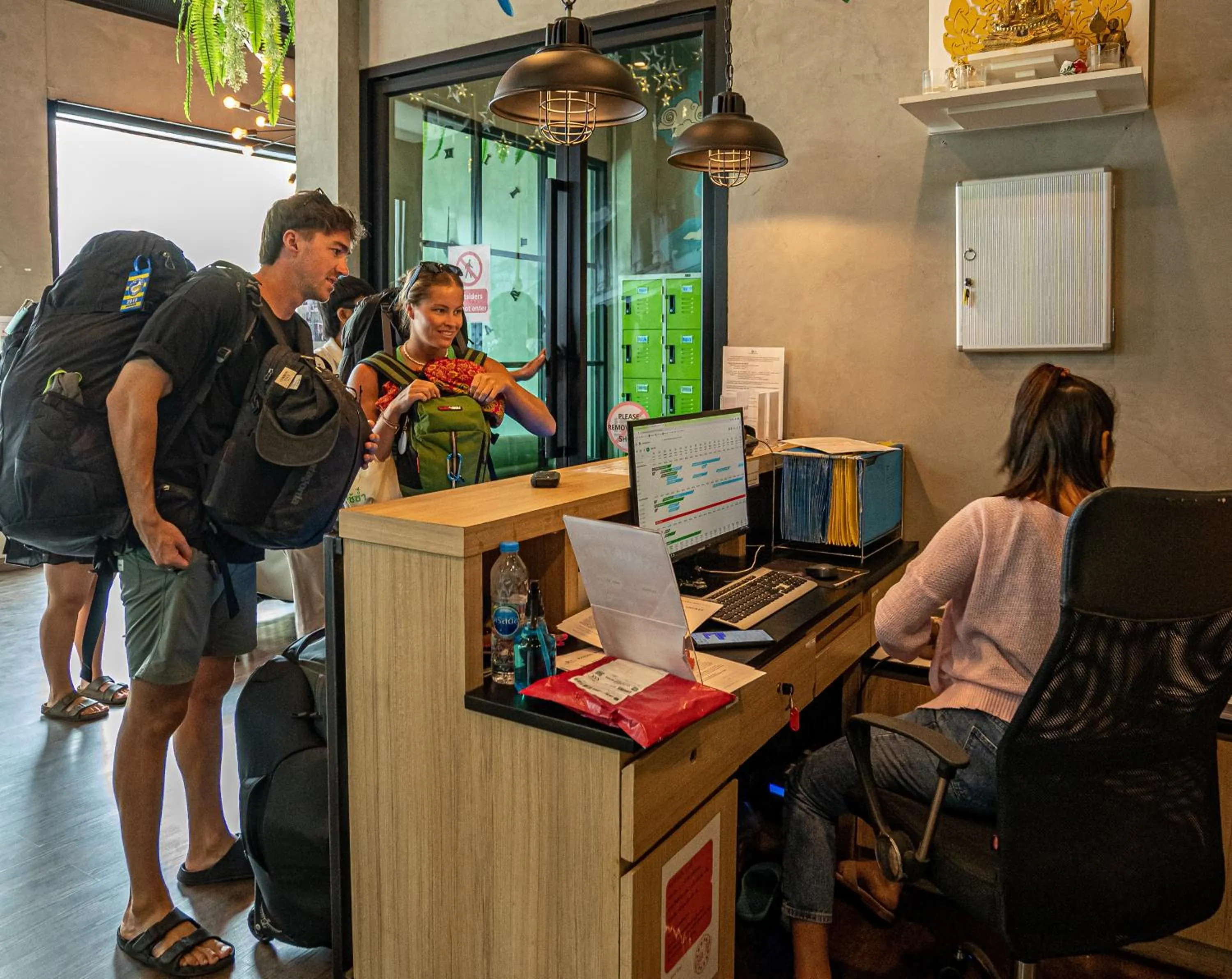 Staff in Patong Poshtel