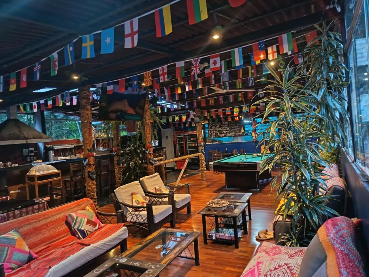 Game Room in Nativus Hostel Machu Picchu