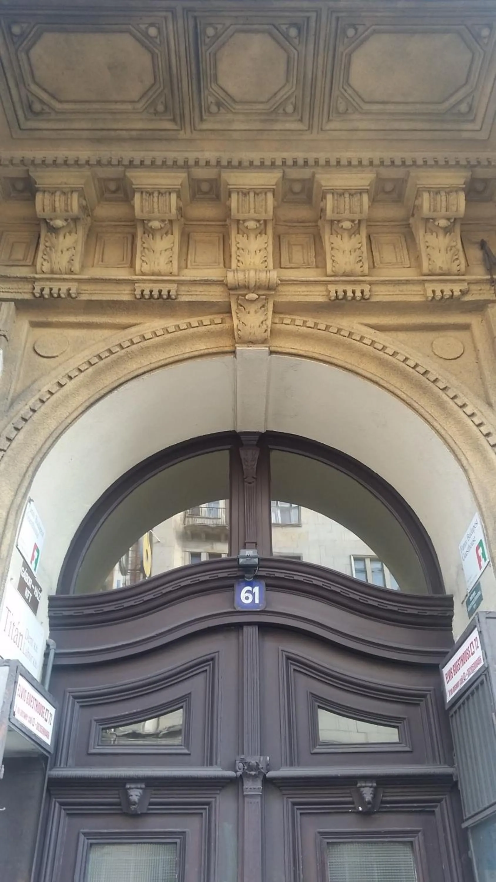 Facade/entrance in Fanni Budapest Guesthouse