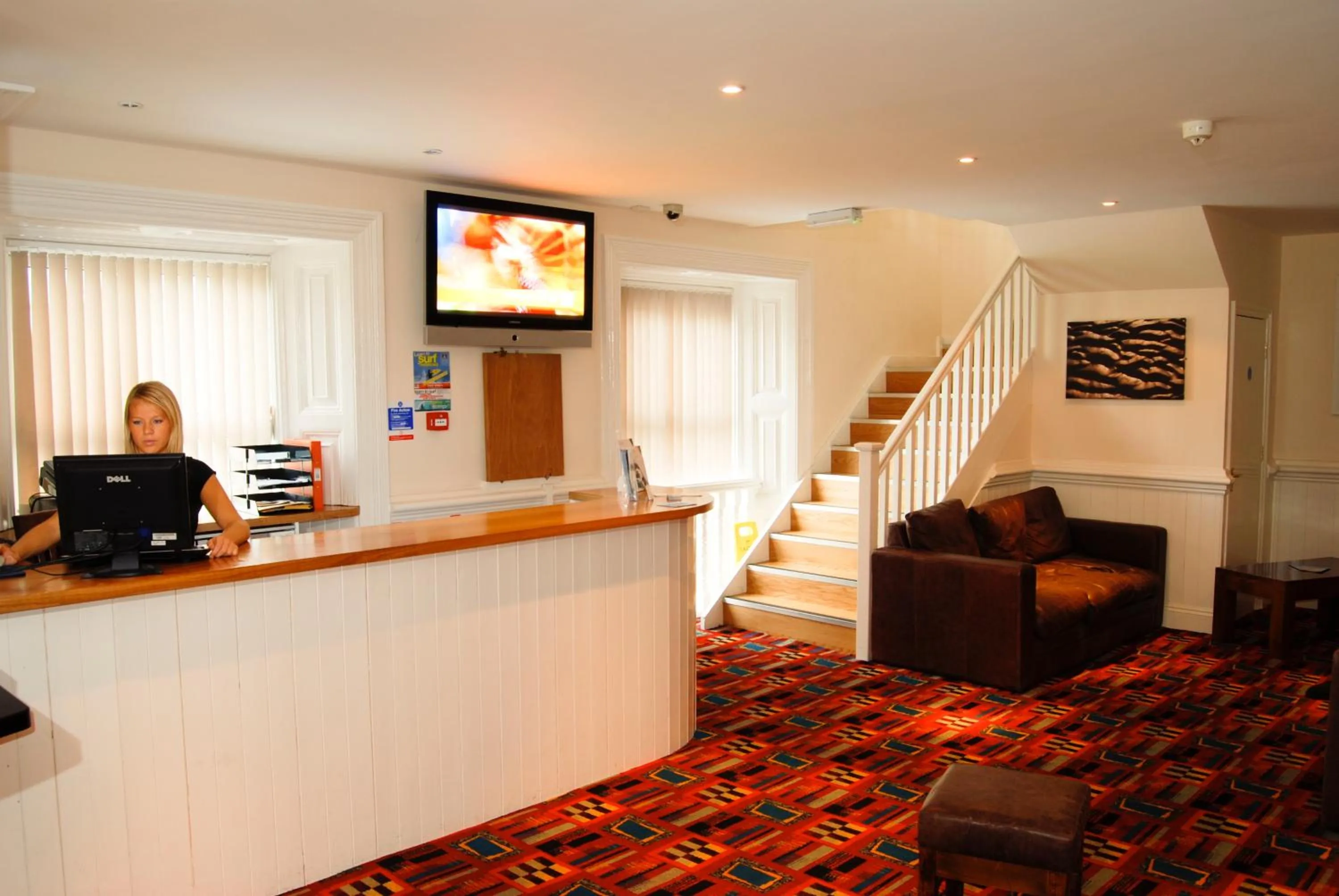 Staff, Lobby/Reception in Berties Lodge