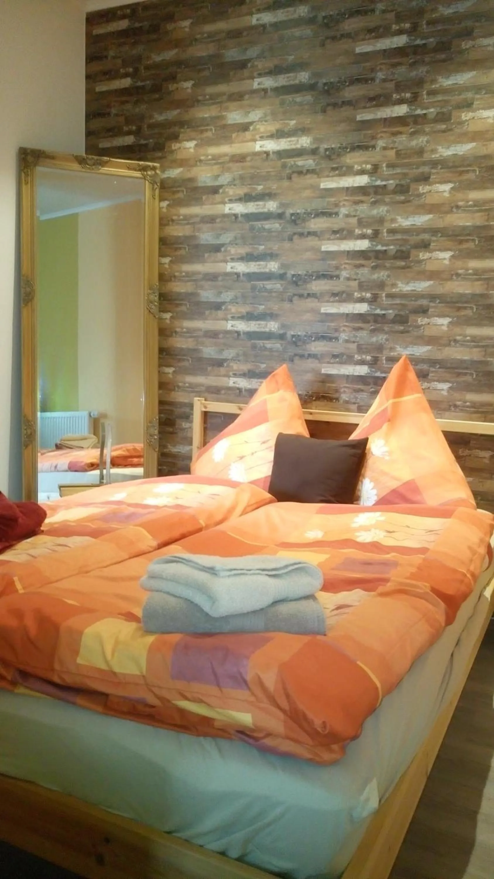 Bed in ApartmentHotel Vollumen