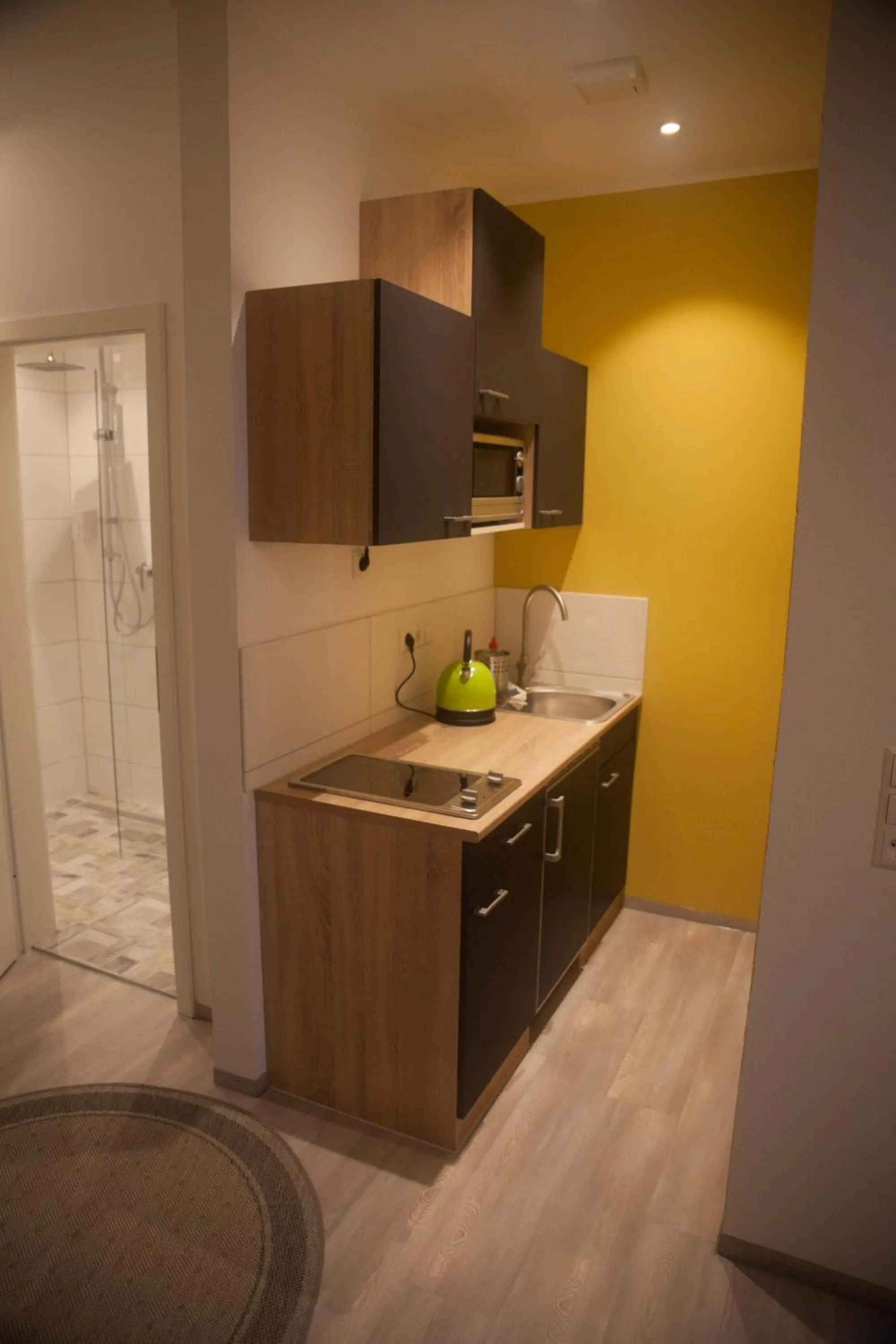 Kitchen or kitchenette in ApartmentHotel Vollumen