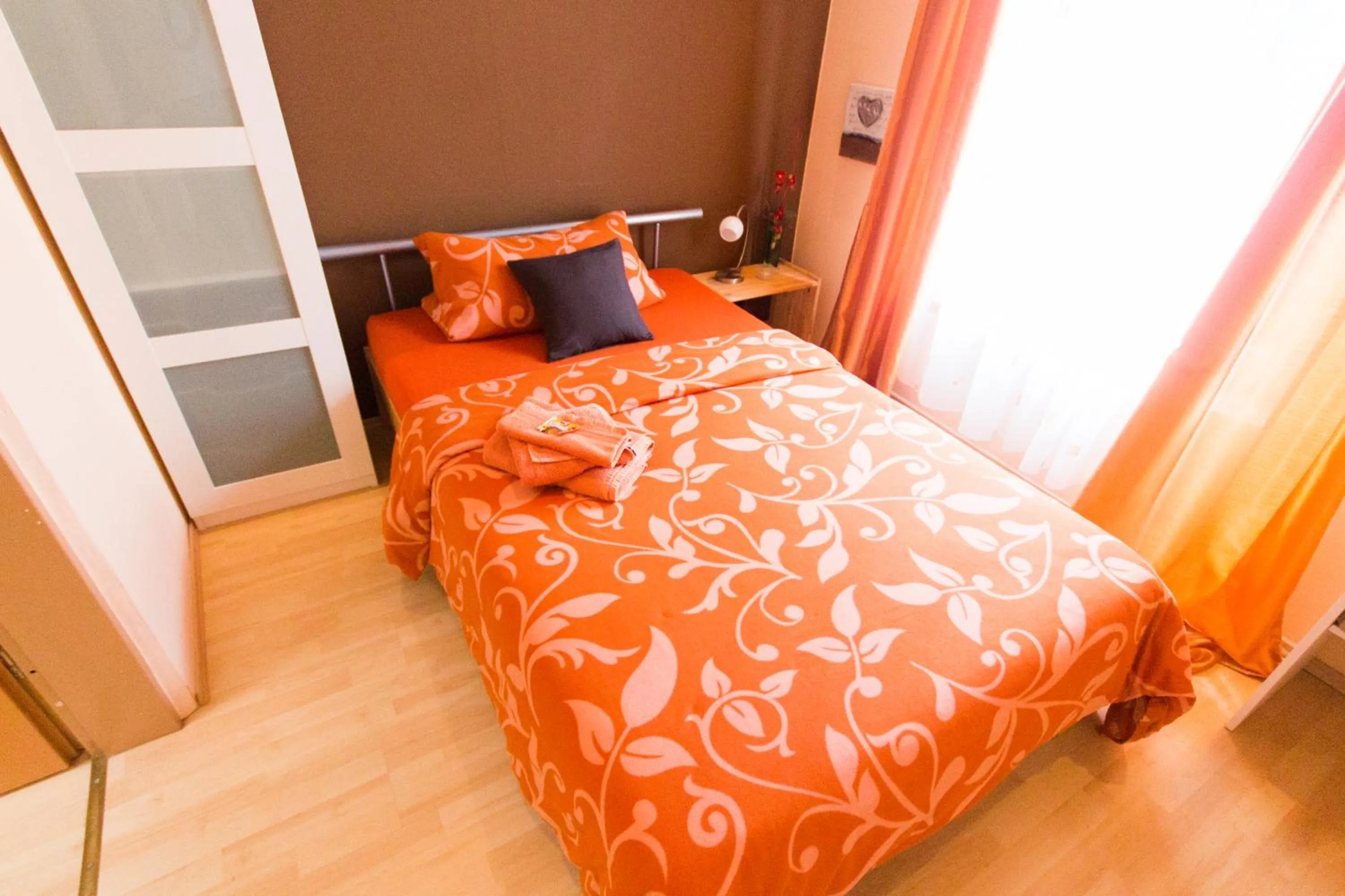 Bed in ApartmentHotel Vollumen