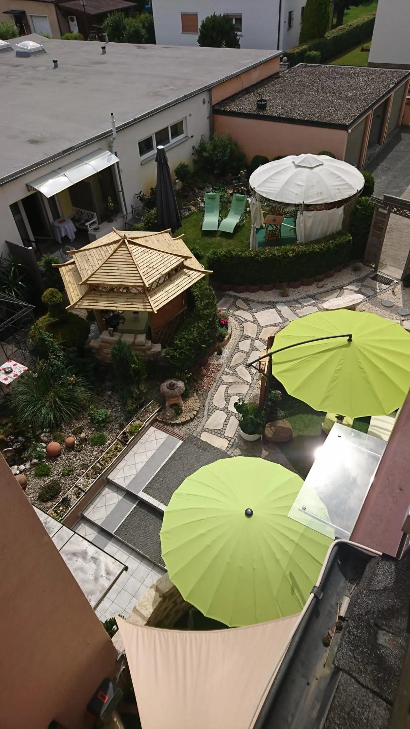 Balcony/Terrace in ApartmentHotel Vollumen