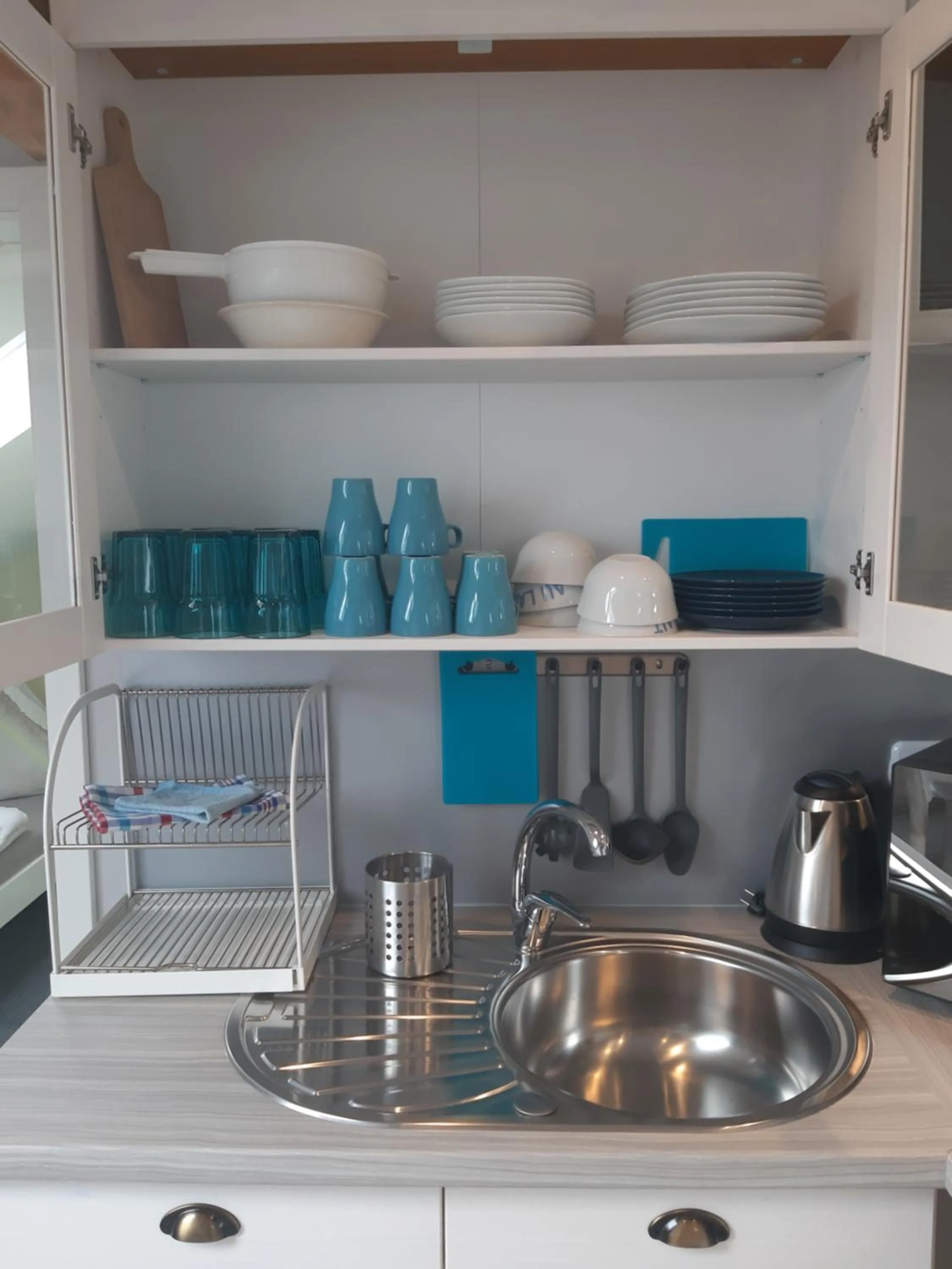 Kitchen or kitchenette in ApartmentHotel Vollumen