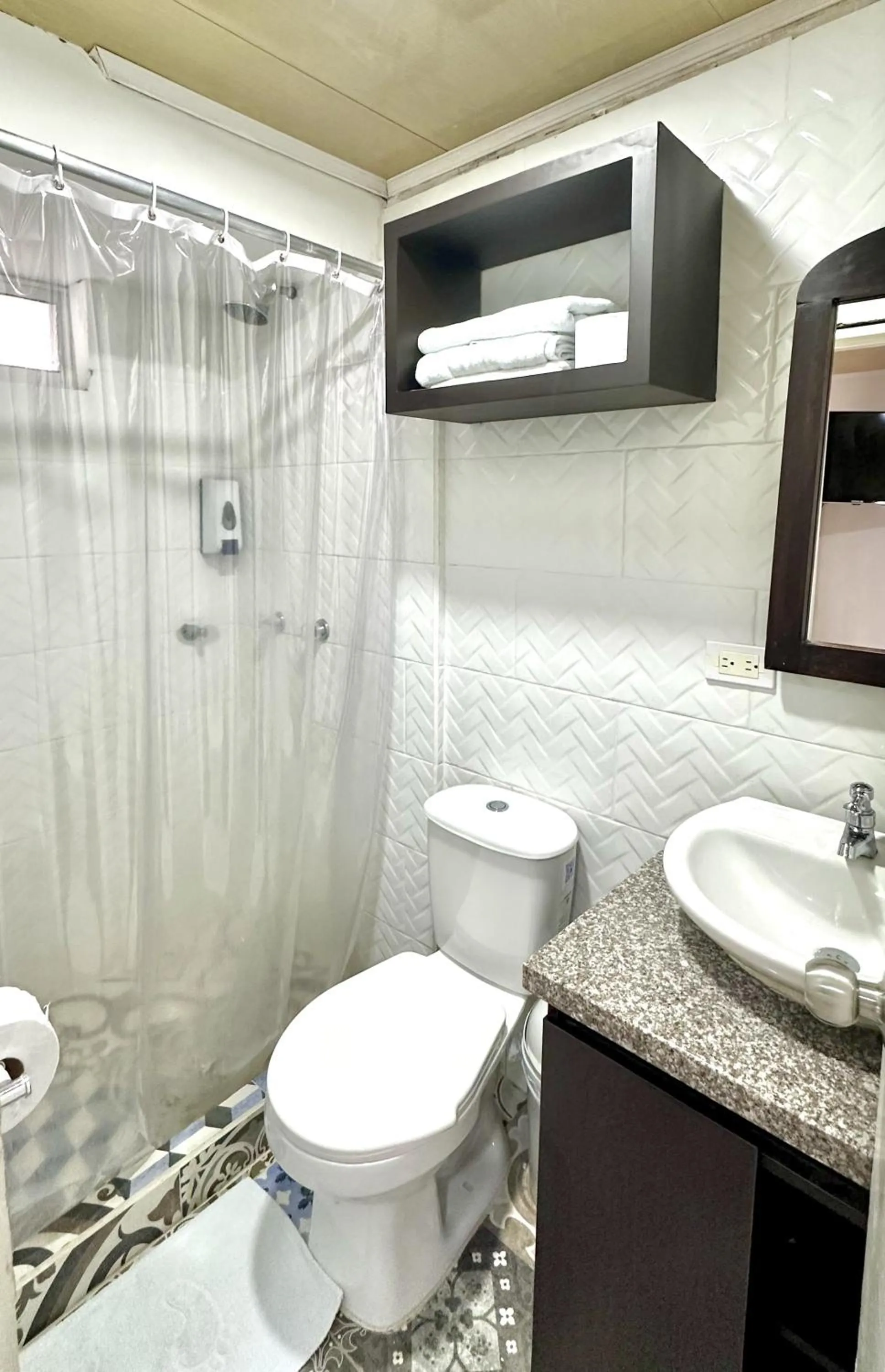 Bathroom in Eco Hotel las Palmas