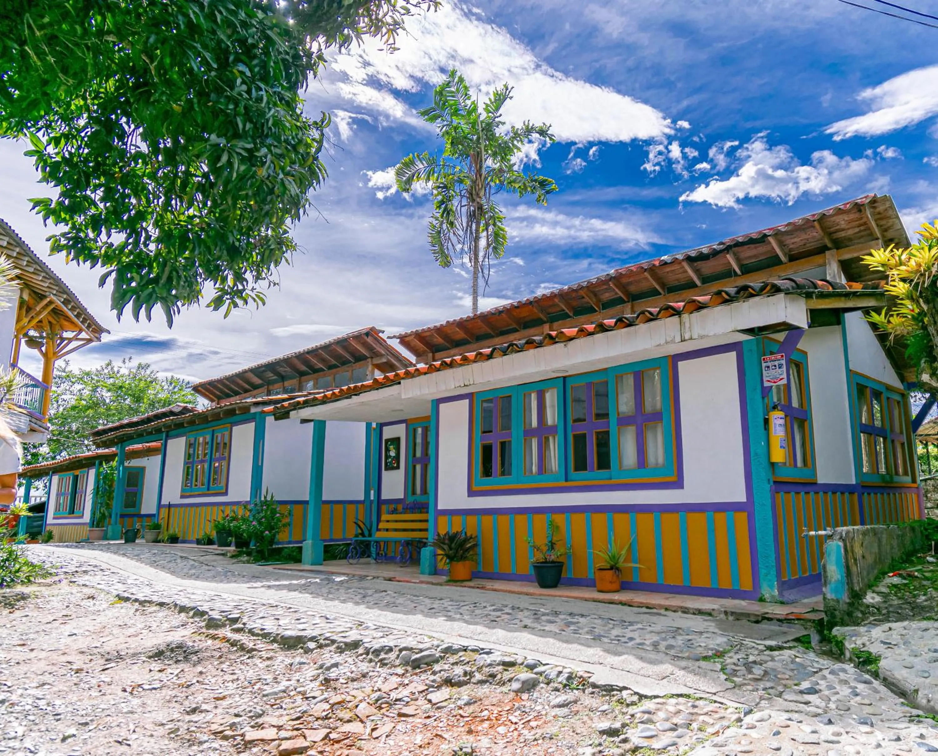 Property building in Eco Hotel las Palmas