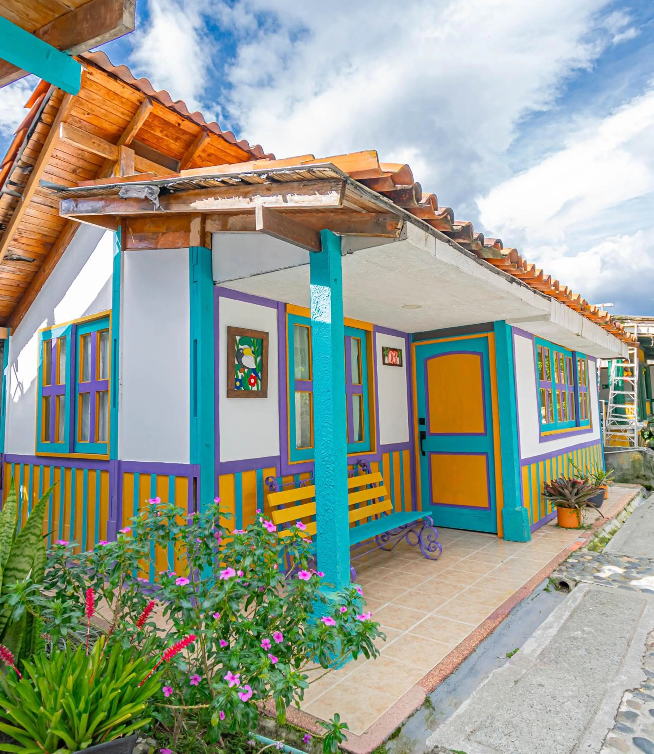 Property building in Eco Hotel las Palmas