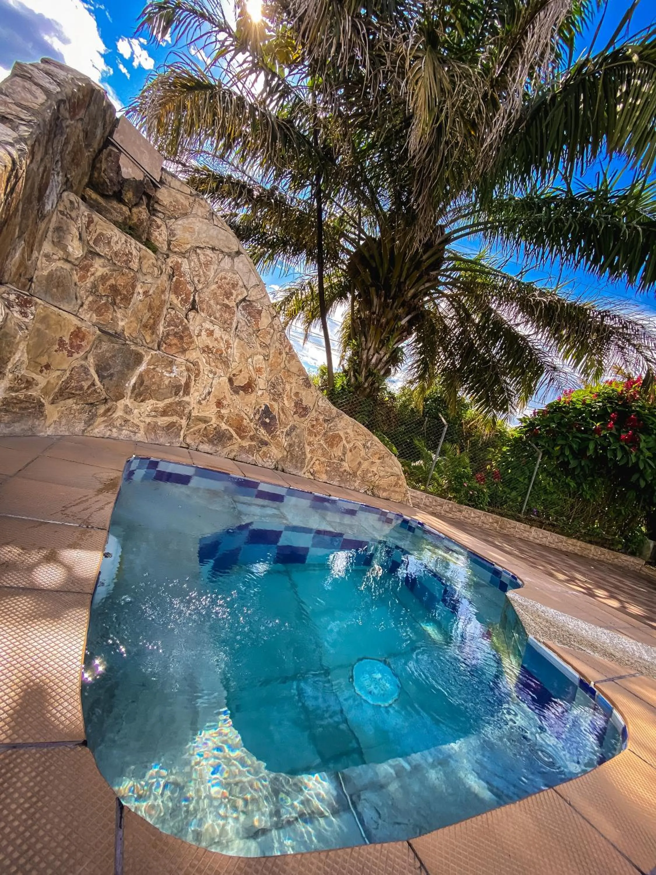 Swimming pool in Eco Hotel las Palmas