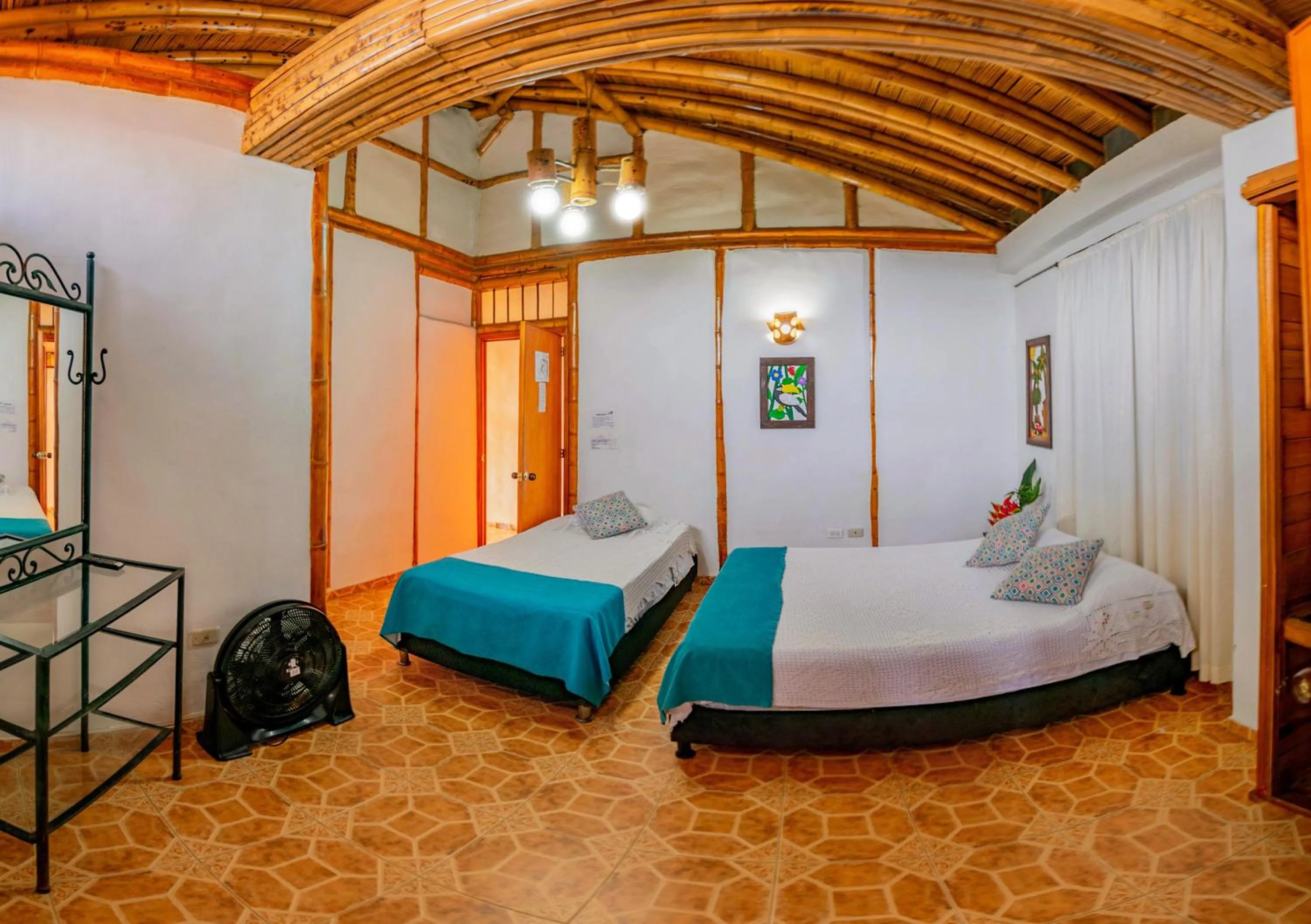 Photo of the whole room, Bed in Eco Hotel las Palmas