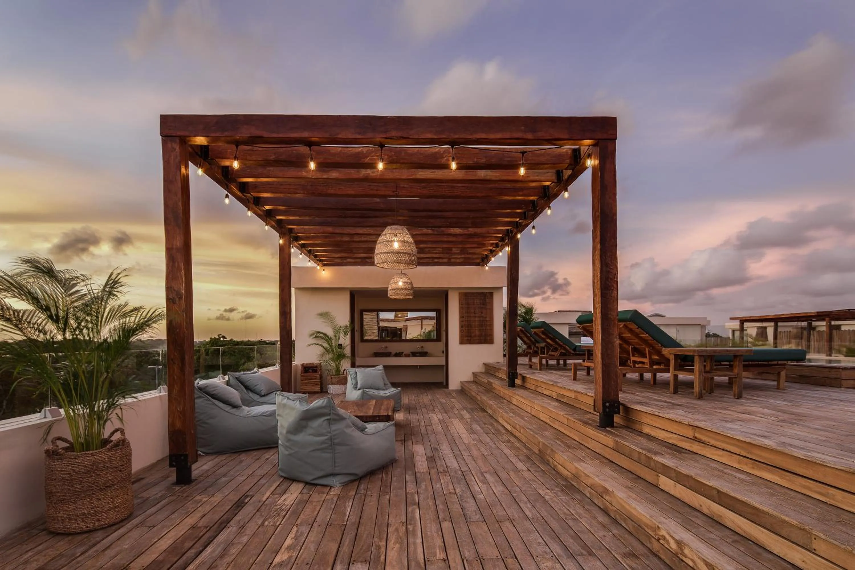 Property building in Copal Tulum Hotel