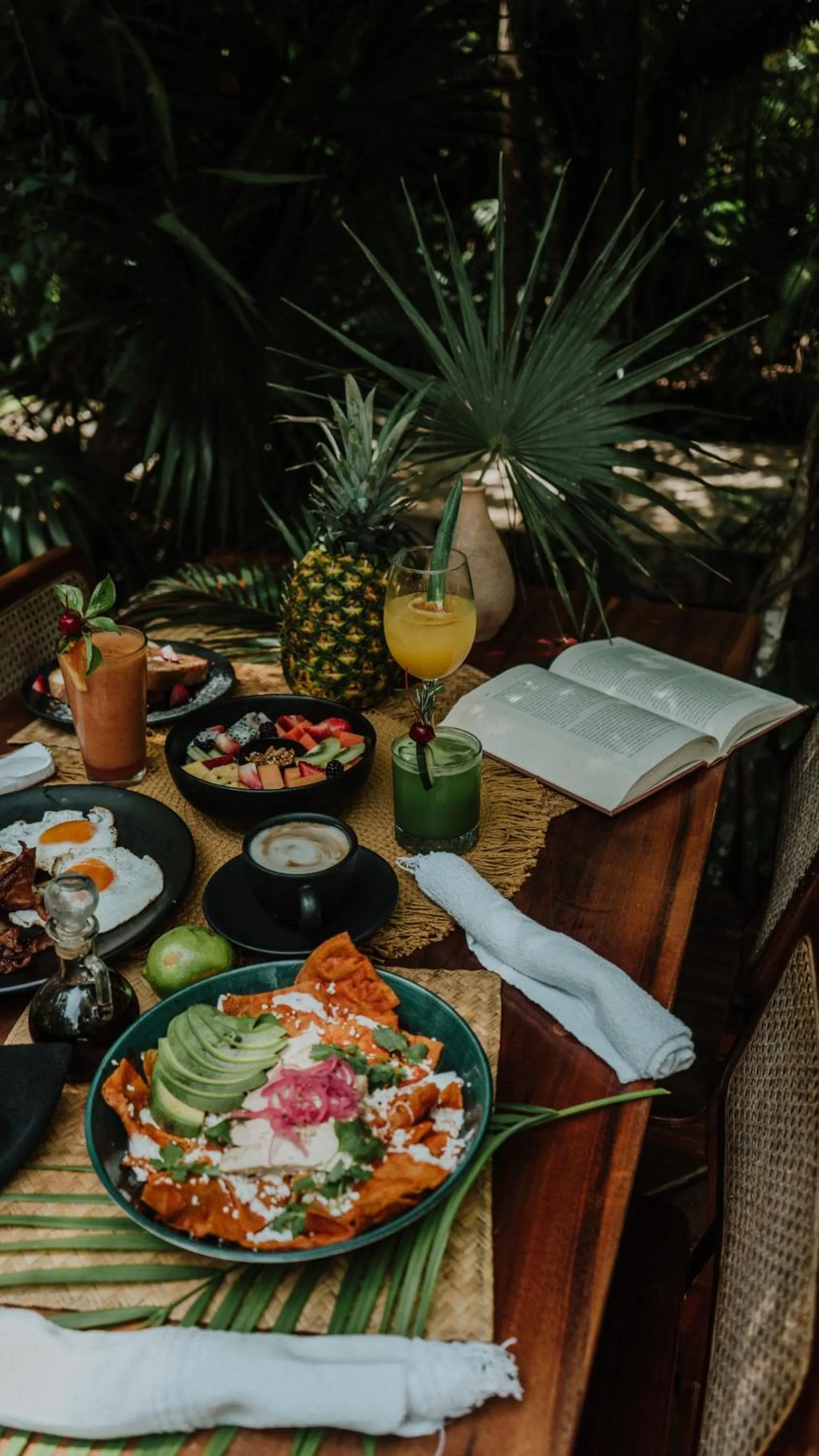 Restaurant/places to eat in Copal Tulum Hotel