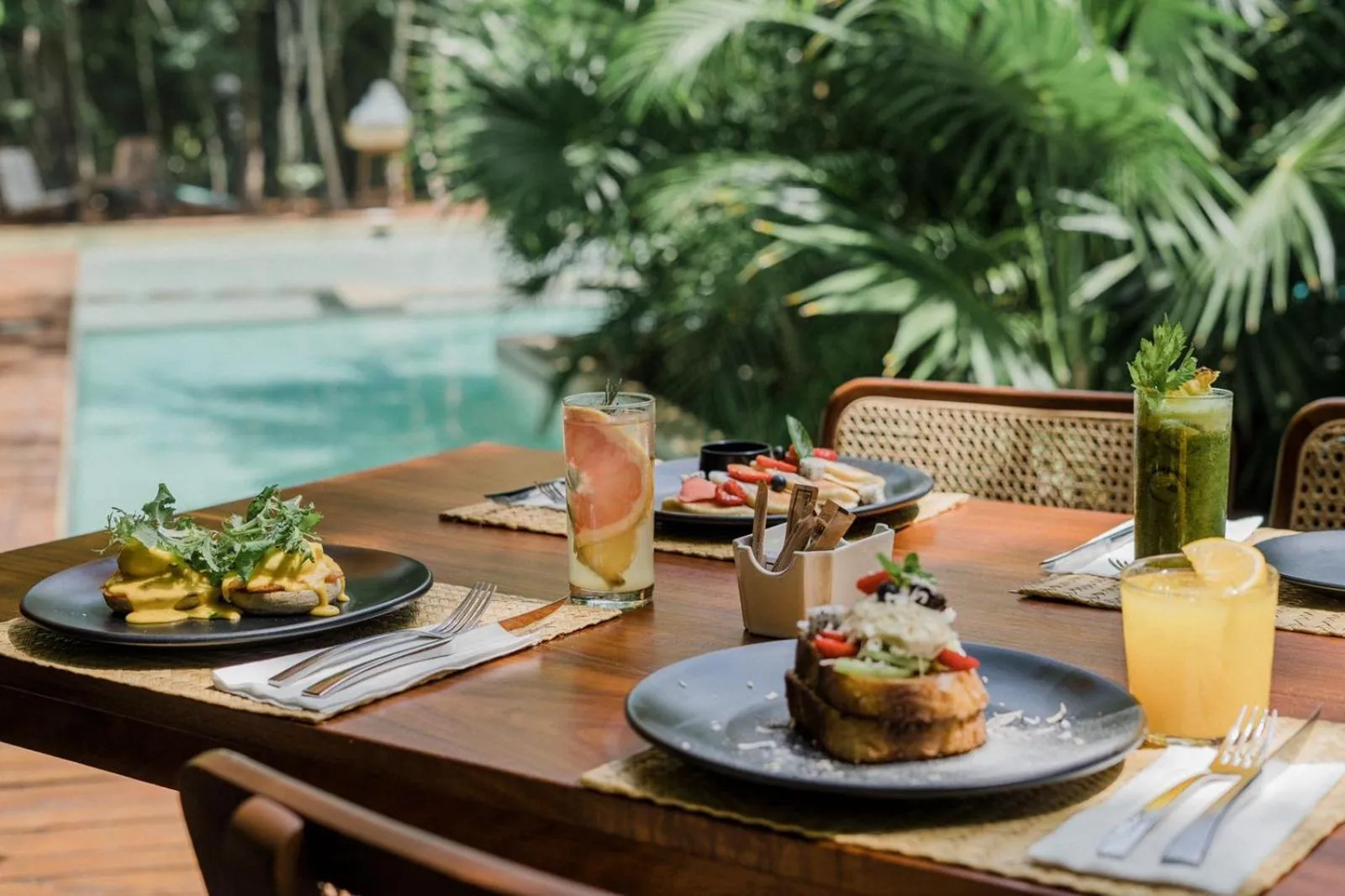 Breakfast in Copal Tulum Hotel