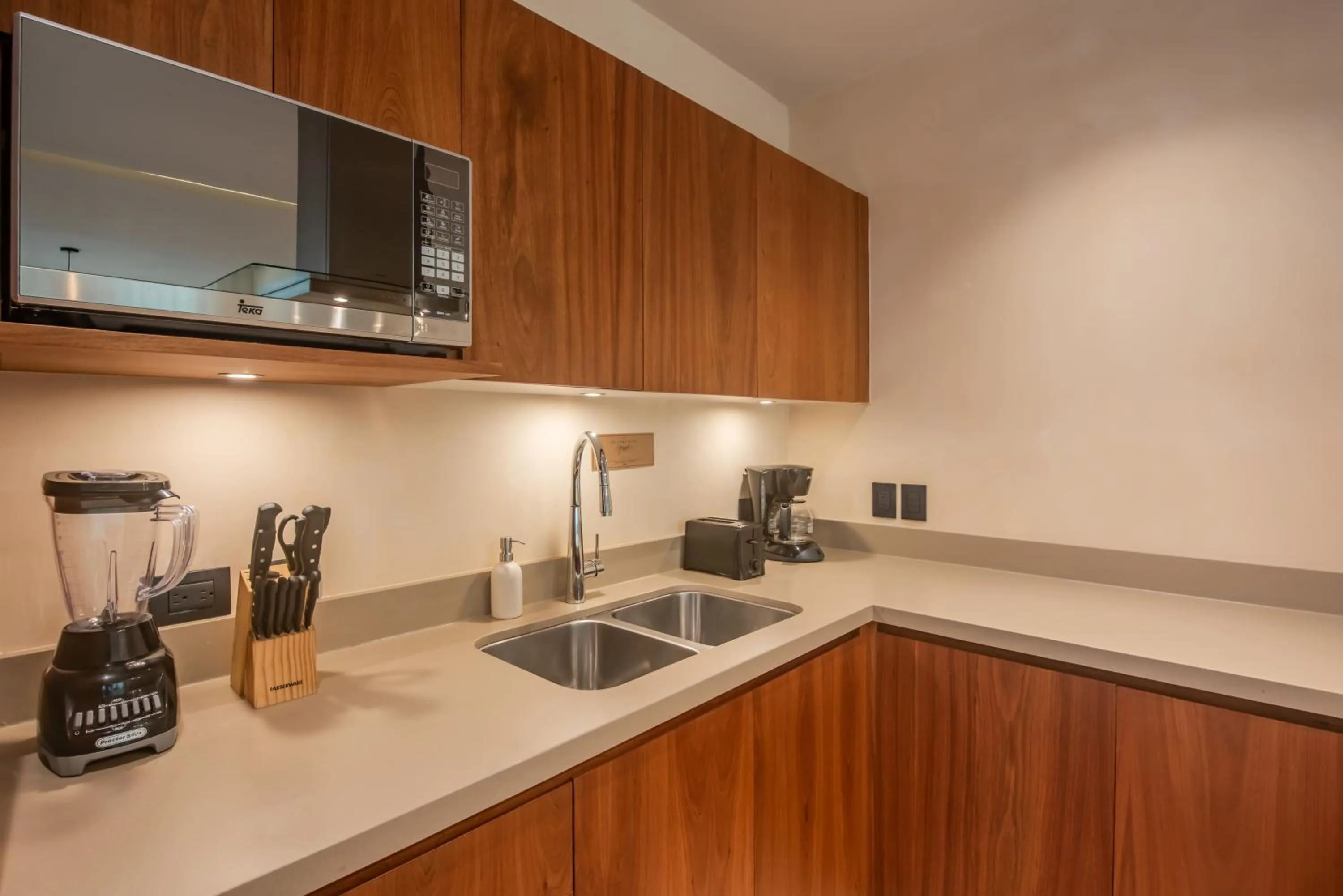 kitchen in Copal Tulum Hotel