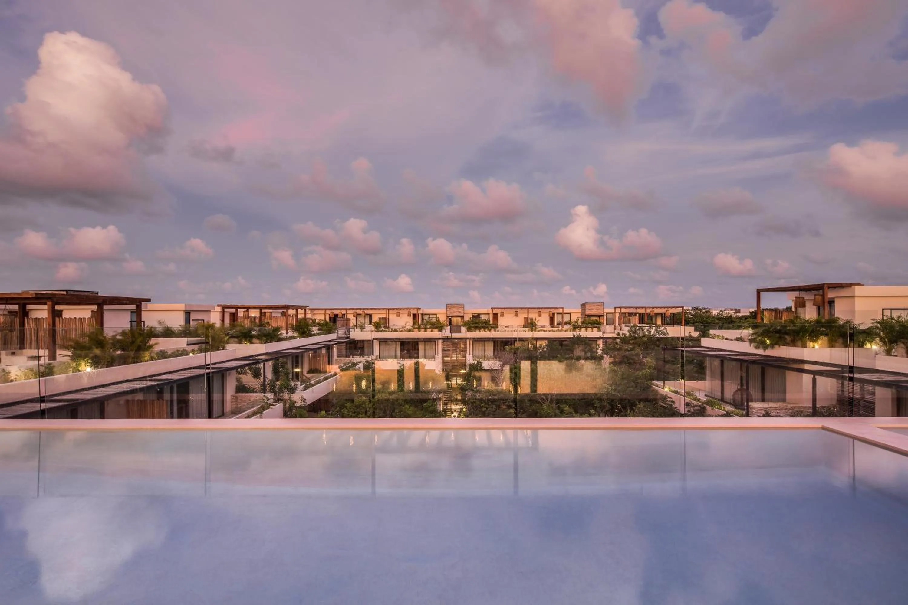 Property building in Copal Tulum Hotel