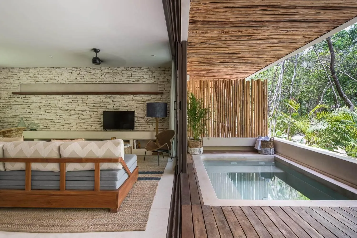 Balcony/Terrace in Copal Tulum Hotel