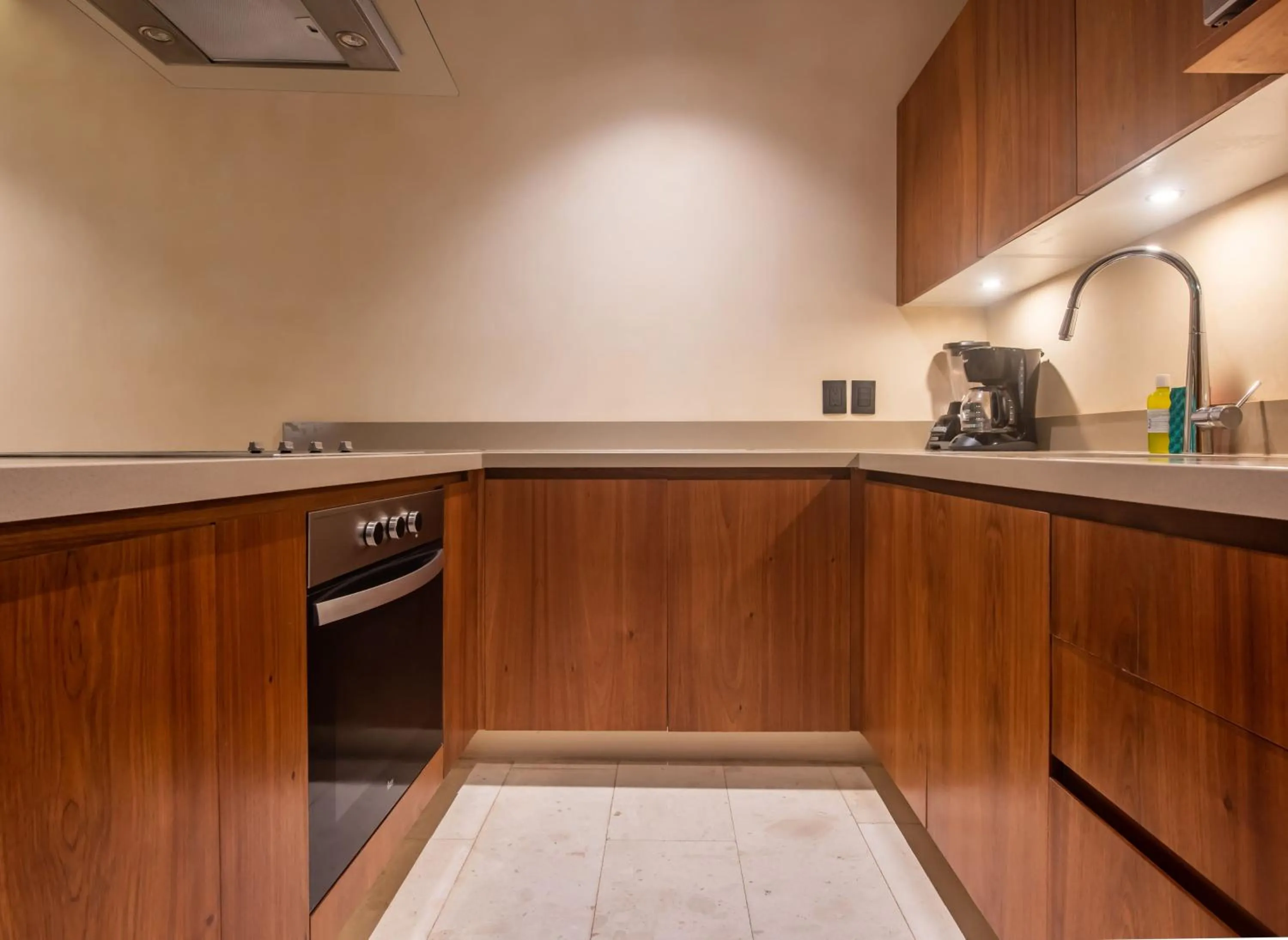 kitchen in Copal Tulum Hotel