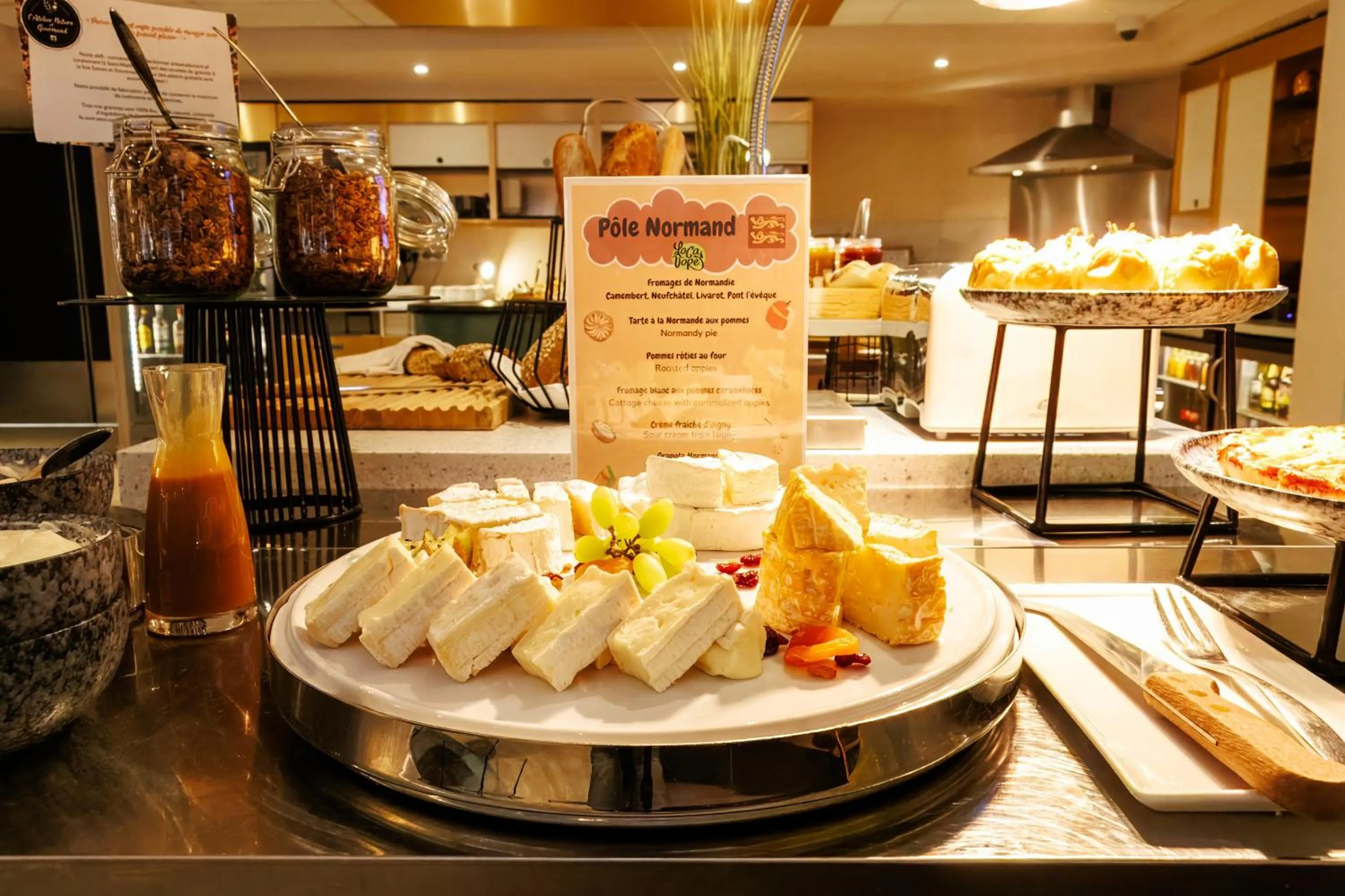 Breakfast in Mercure Rouen Centre Cathédrale