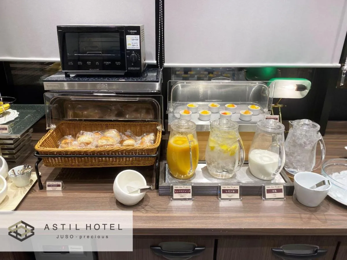 Food and drinks in Astil Hotel Juso Precious