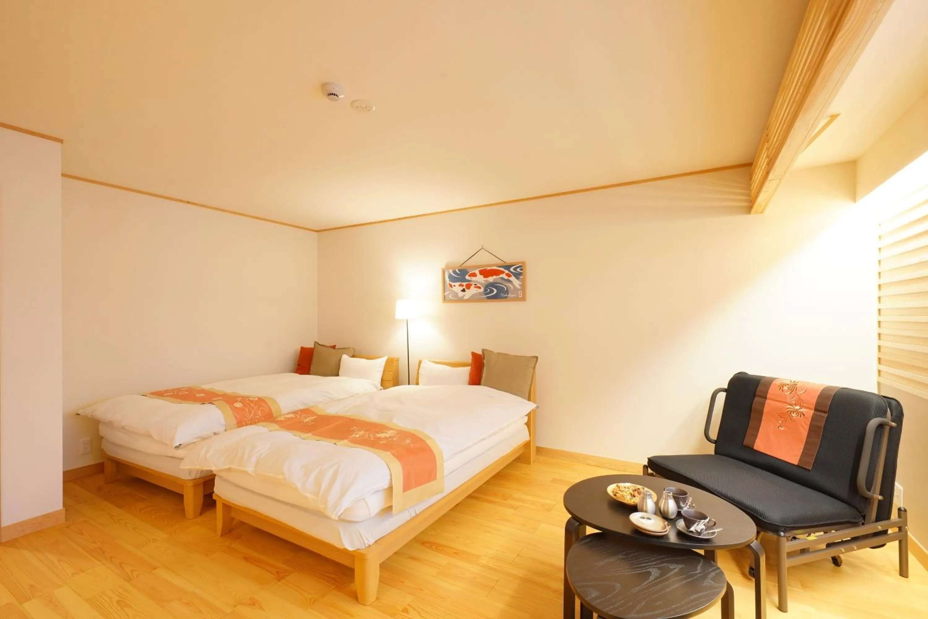 Bedroom, Bed in YADOYA Uguisu