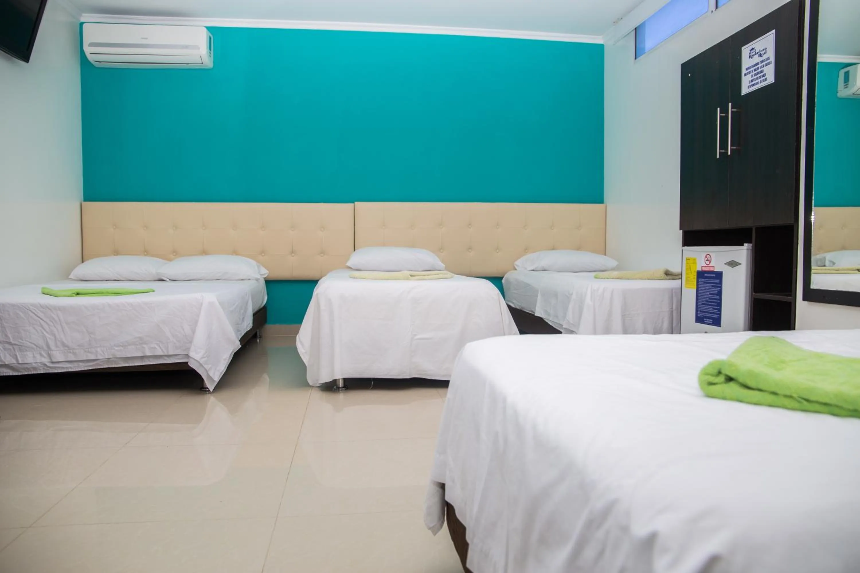 Bed in Hotel Rodadero Real