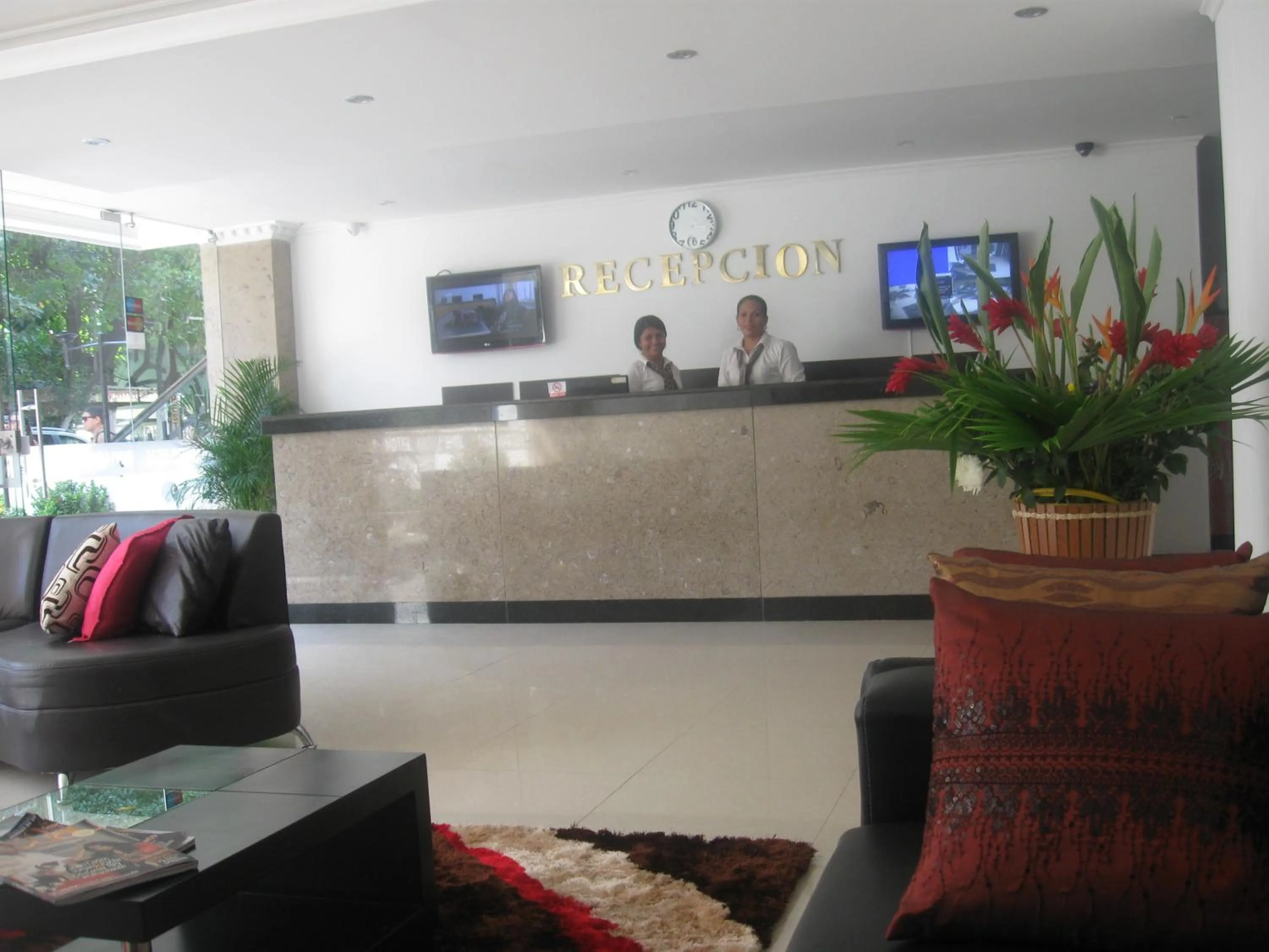 Lobby or reception in Hotel Rodadero Real