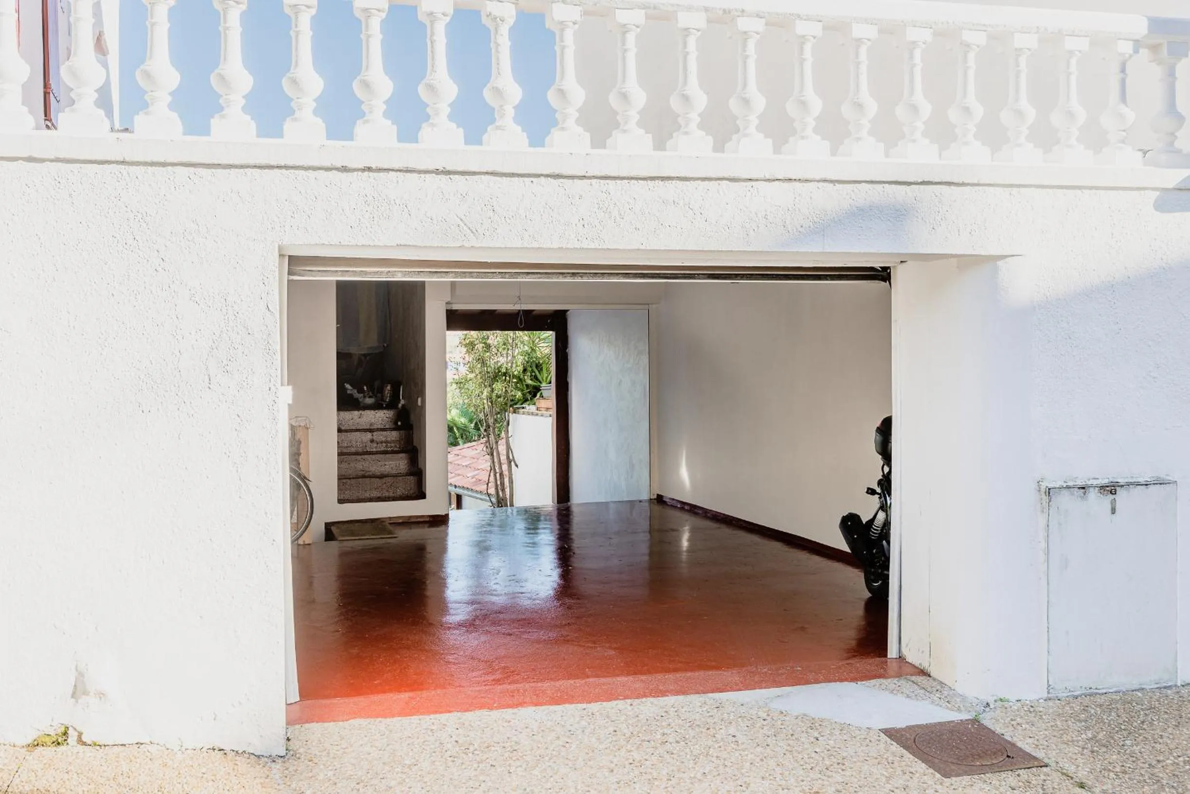 Facade/entrance in Aita Baita