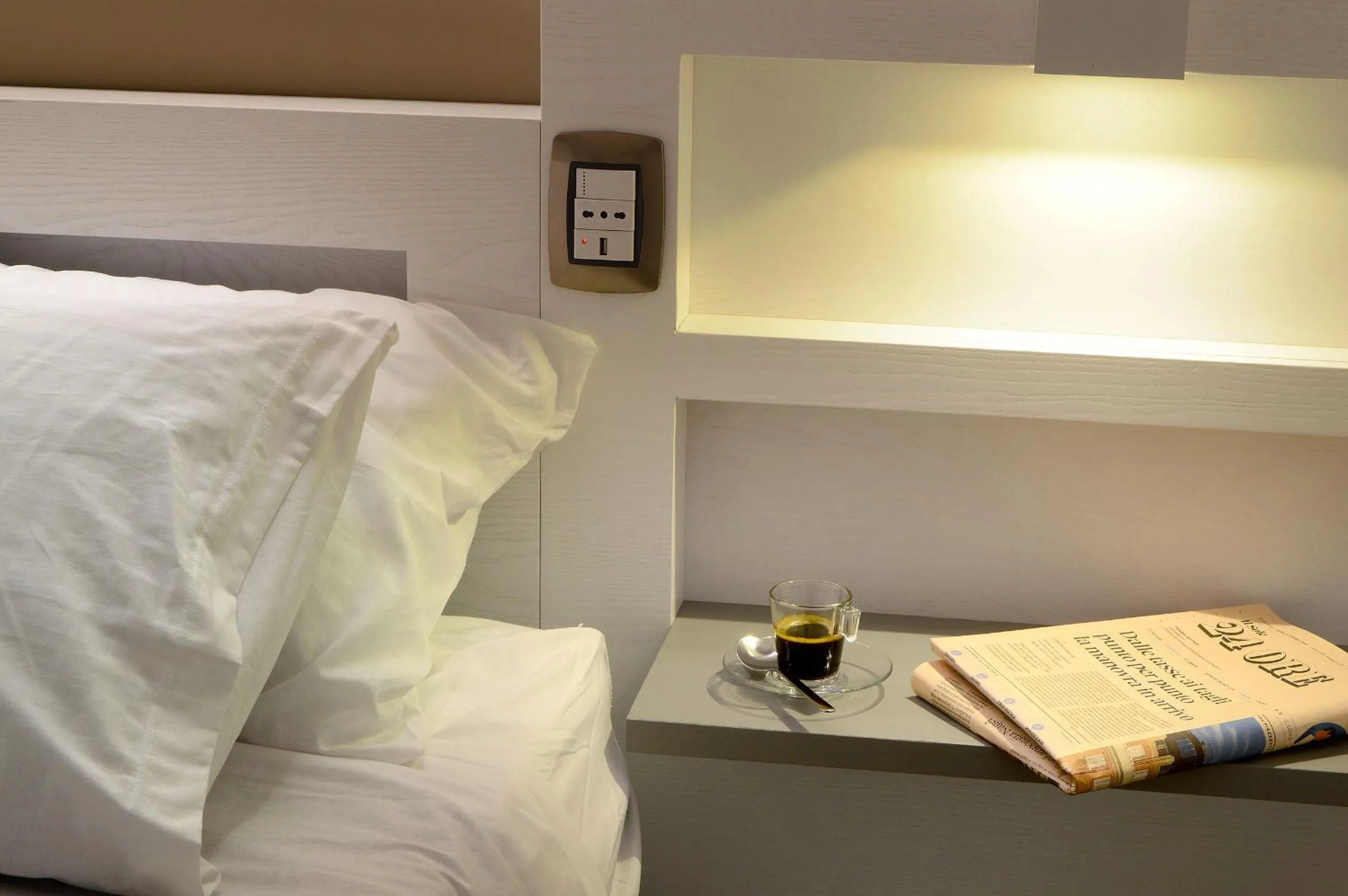 Bed in Napoli Central Station Studio