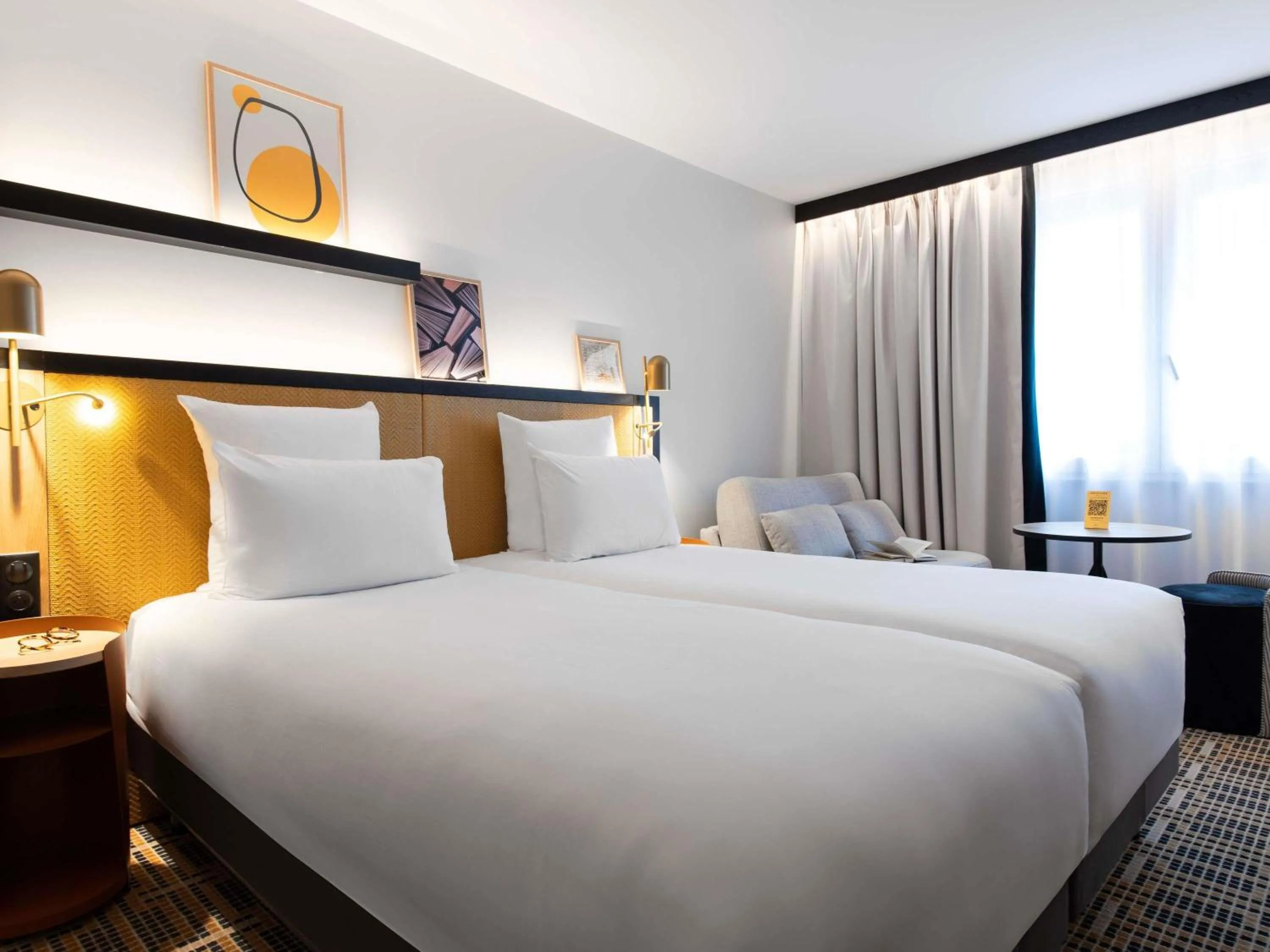 Classic Twin Room in Mercure Paris Bercy Bibliothèque