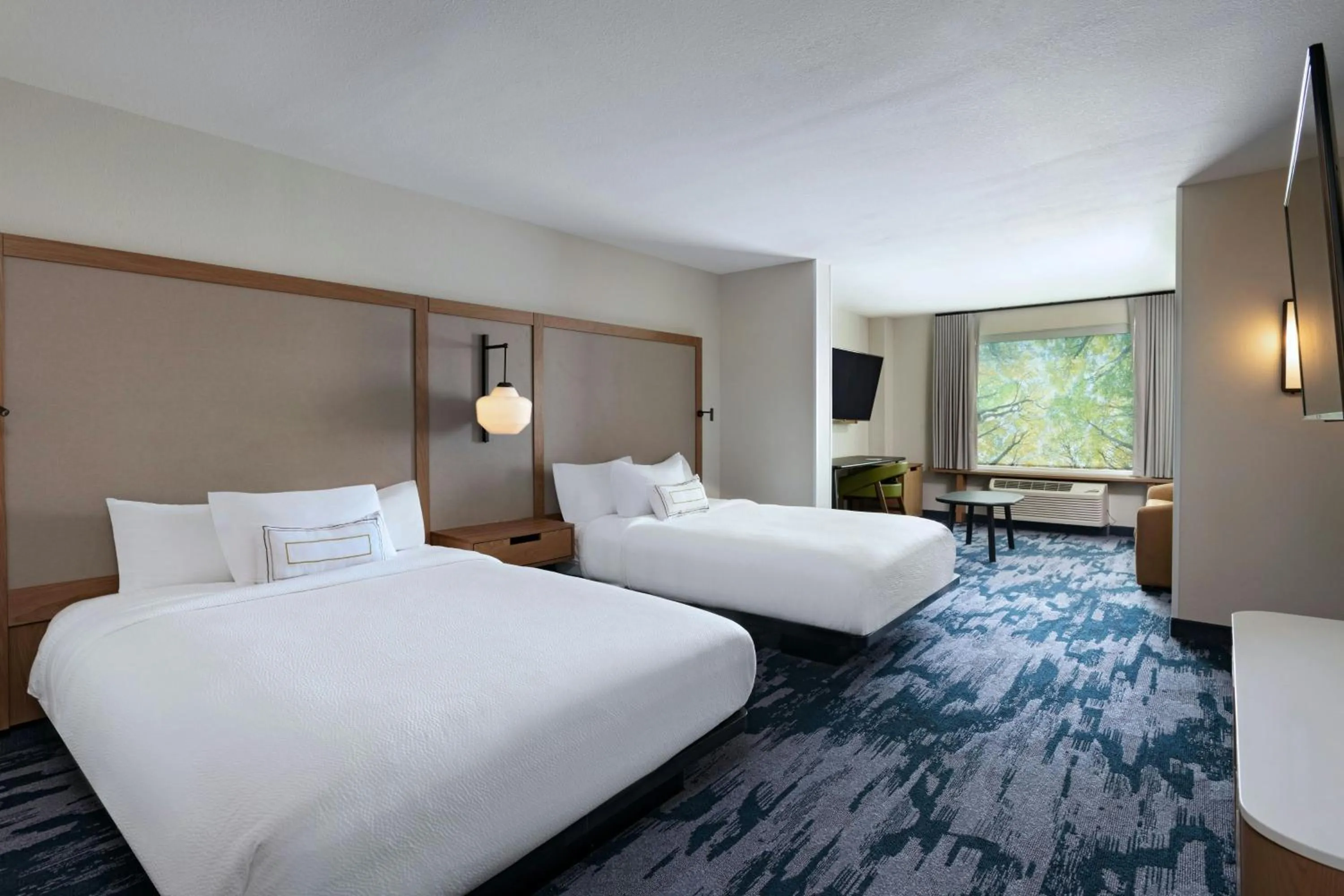 Bedroom, Bed in Fairfield Inn & Suites Lincoln Crete