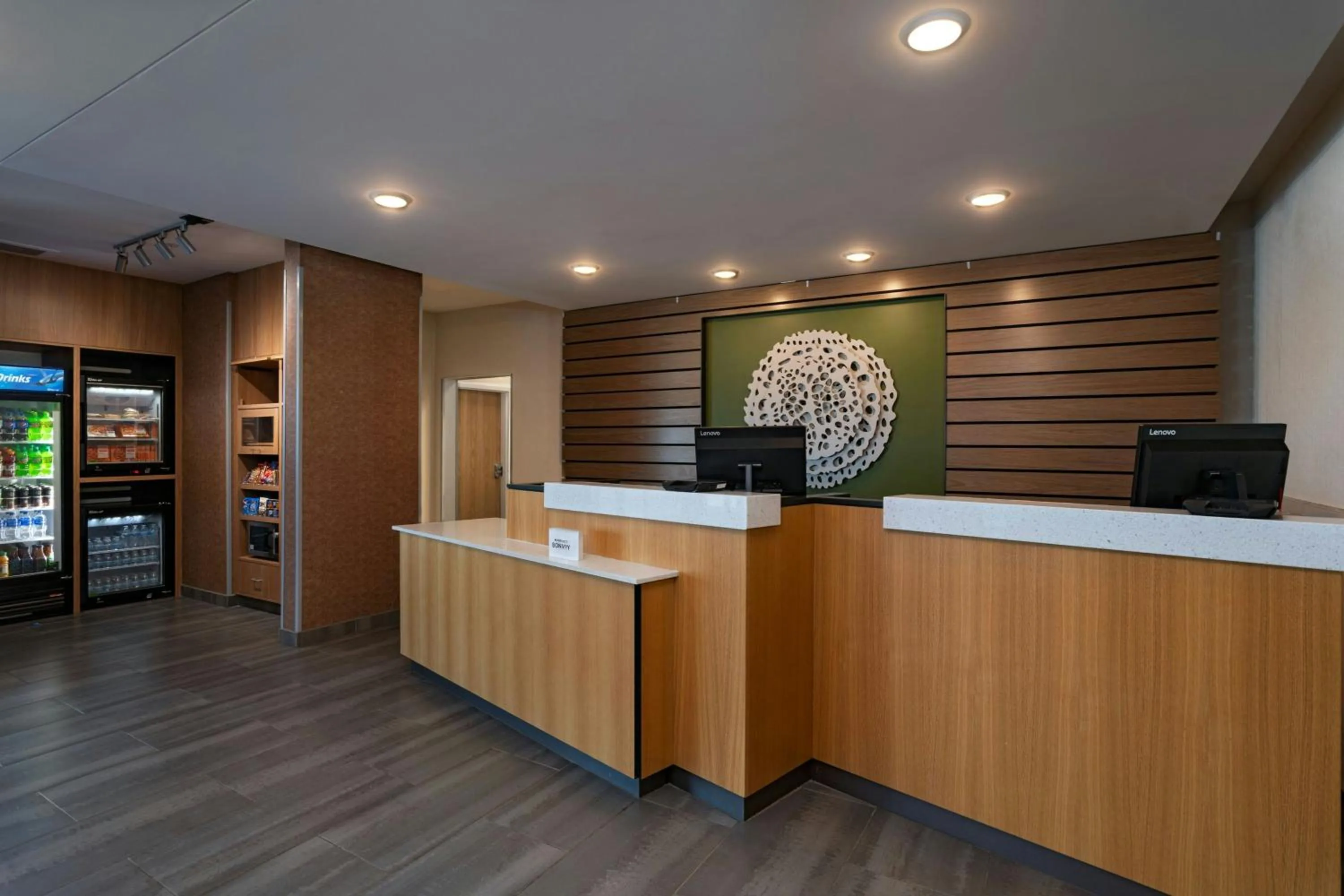 Lobby or reception in Fairfield Inn & Suites Lincoln Crete