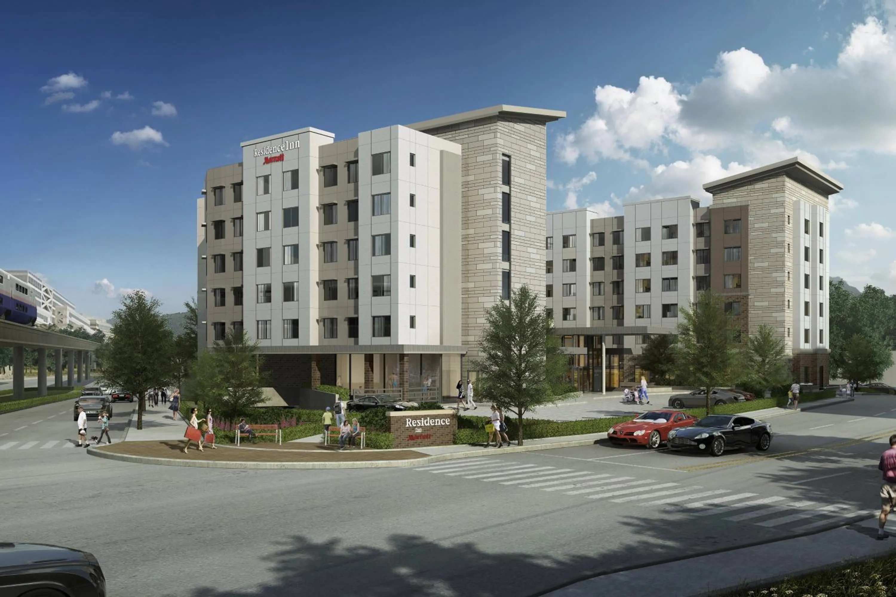 Property building in Residence Inn Walnut Creek