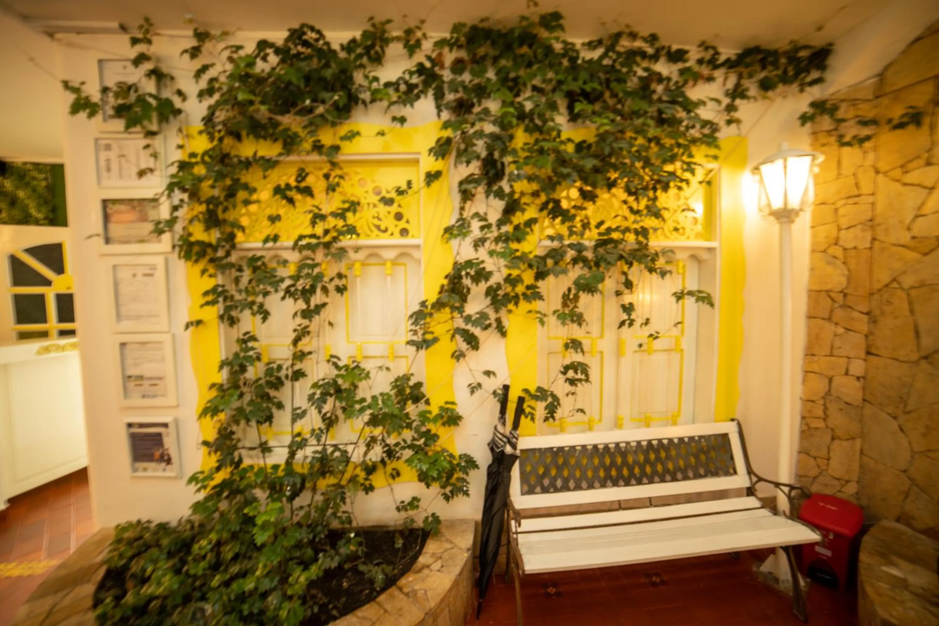 Living room in Posada del Angel