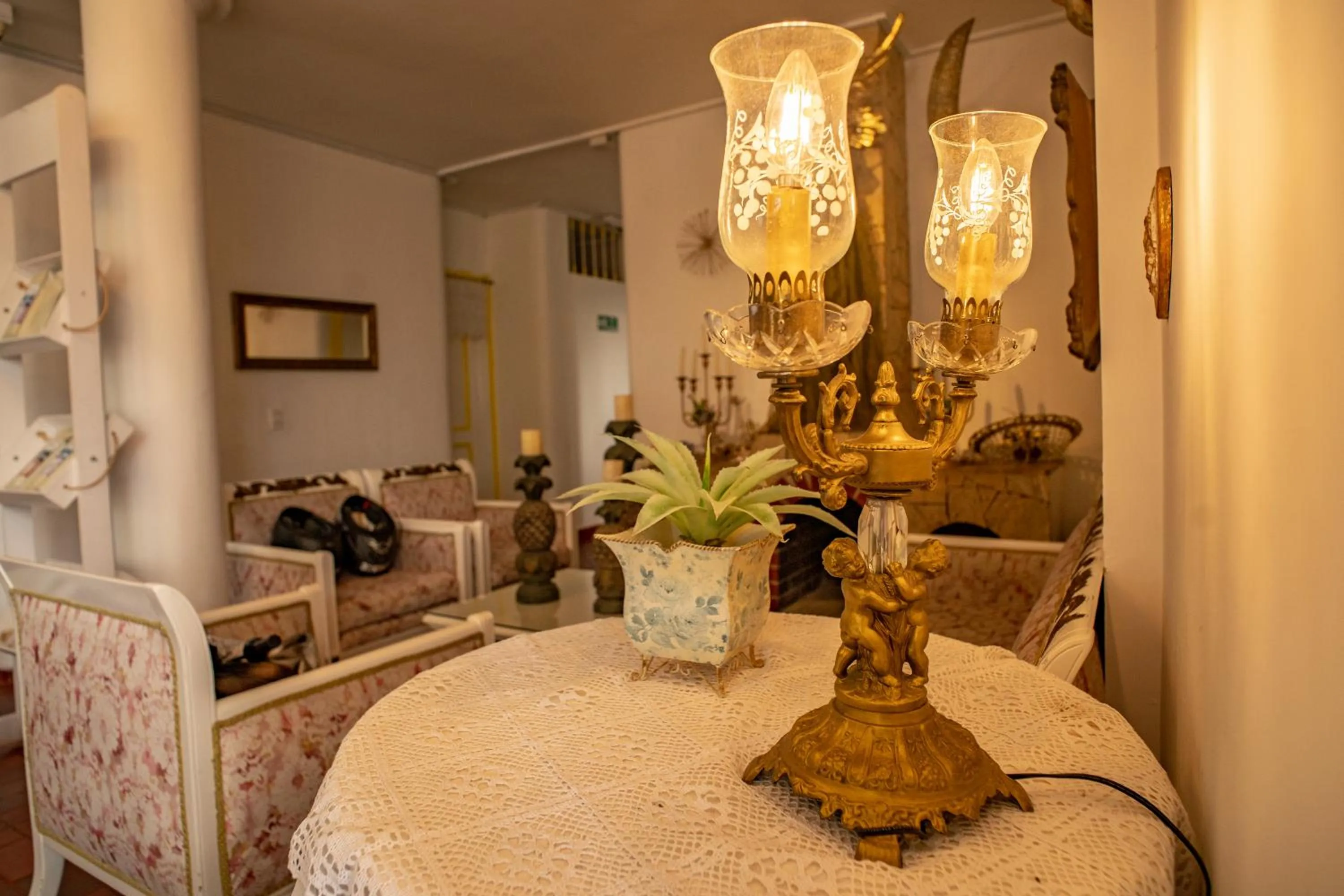 Living room in Posada del Angel