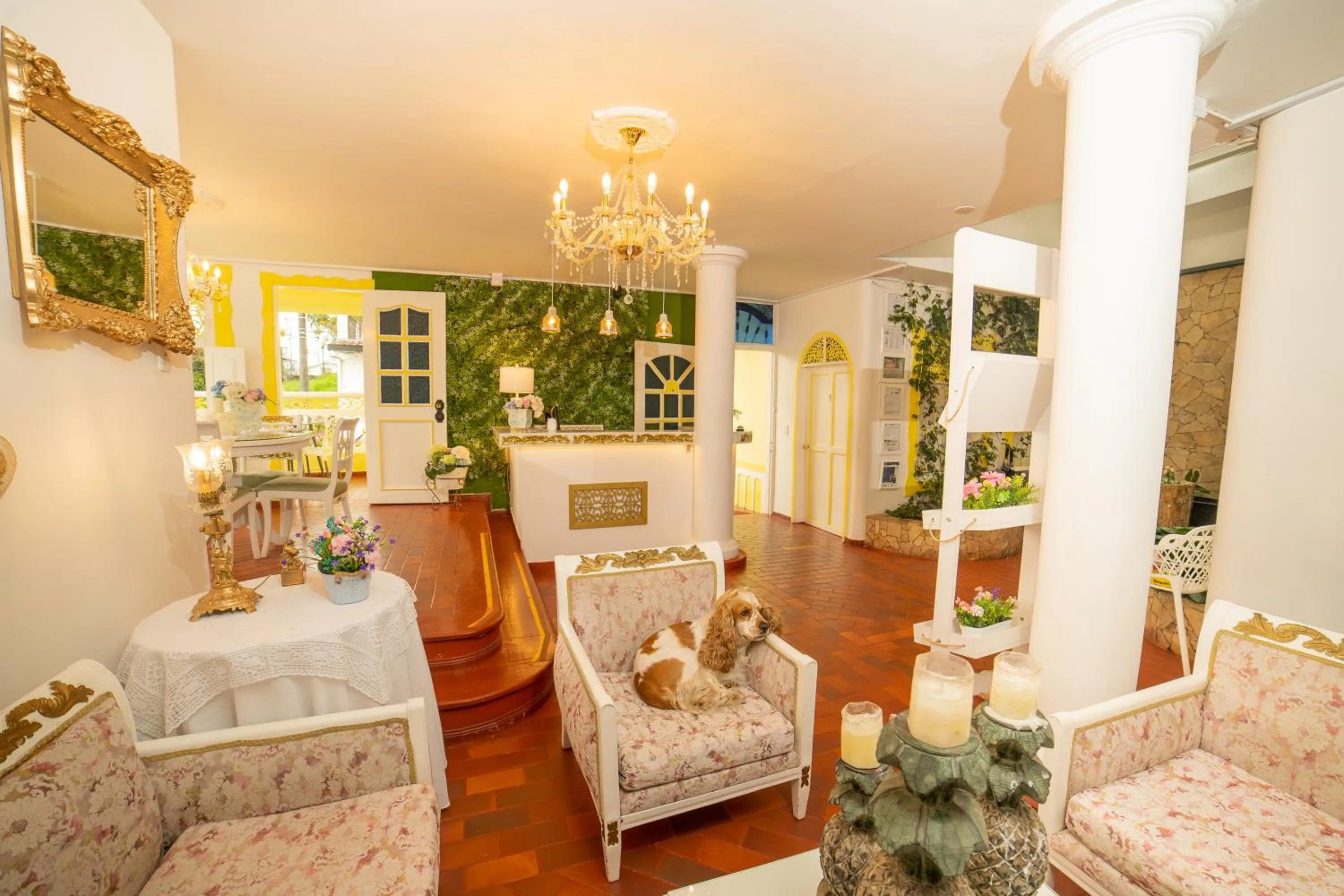 Living room in Posada del Angel