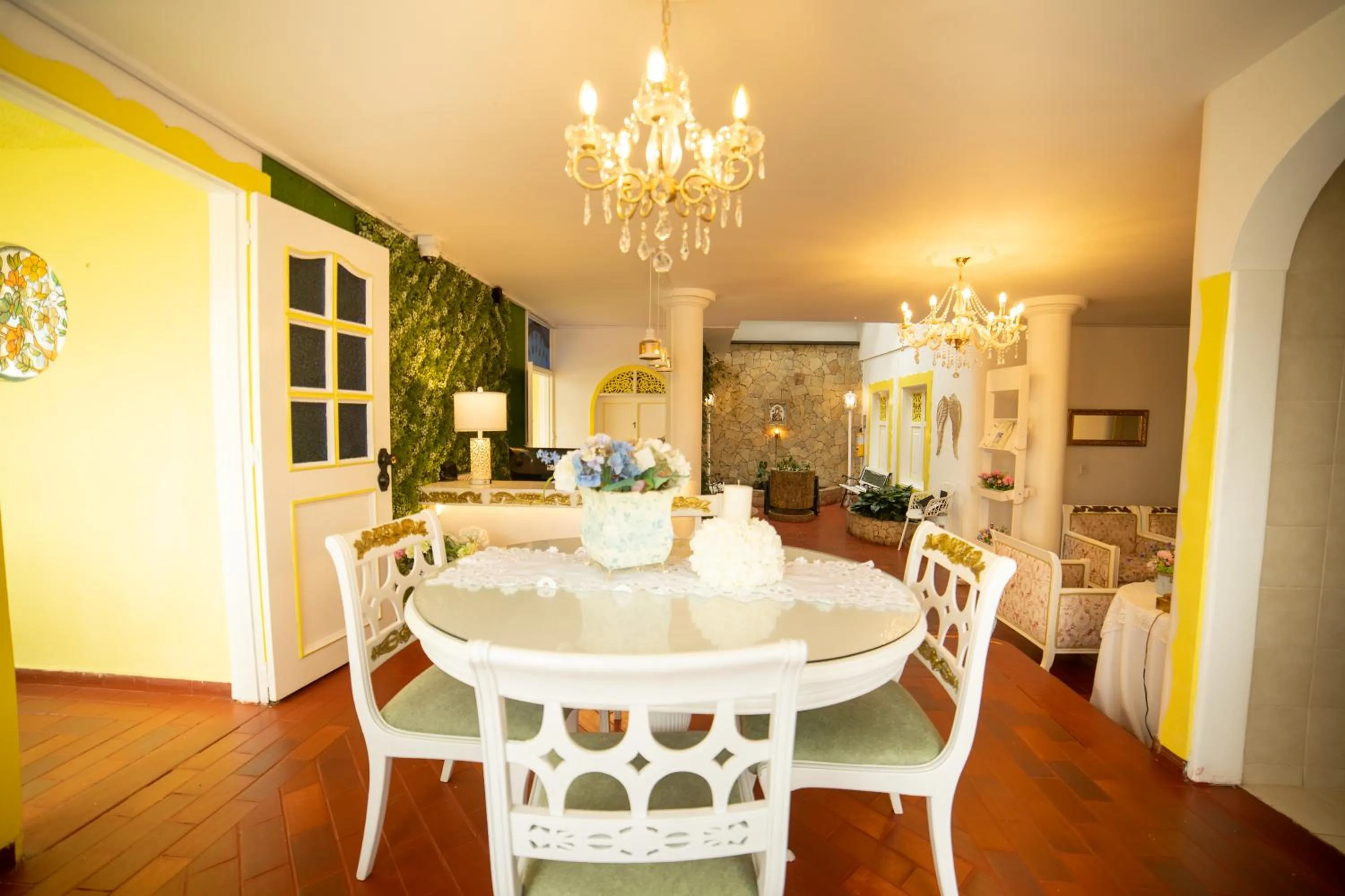 Living room in Posada del Angel