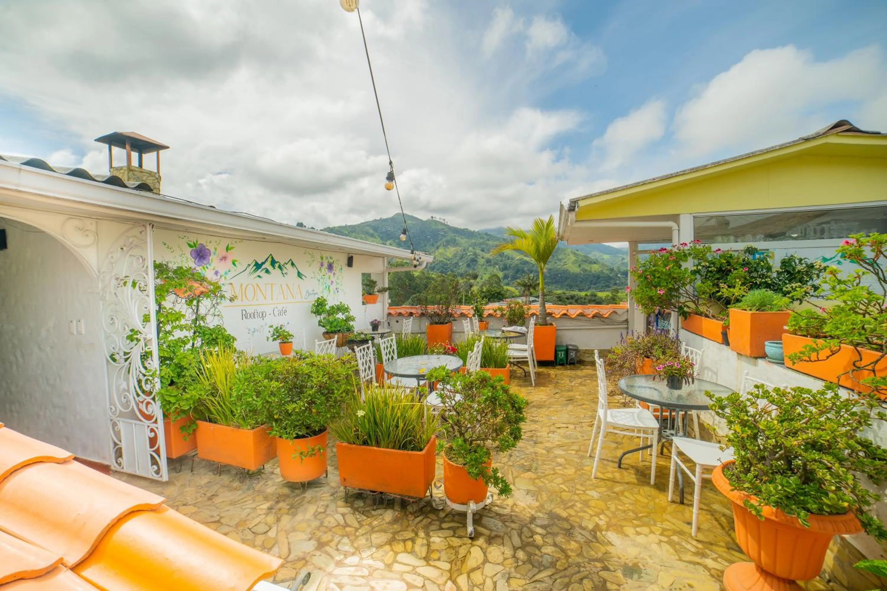 Patio in Posada del Angel